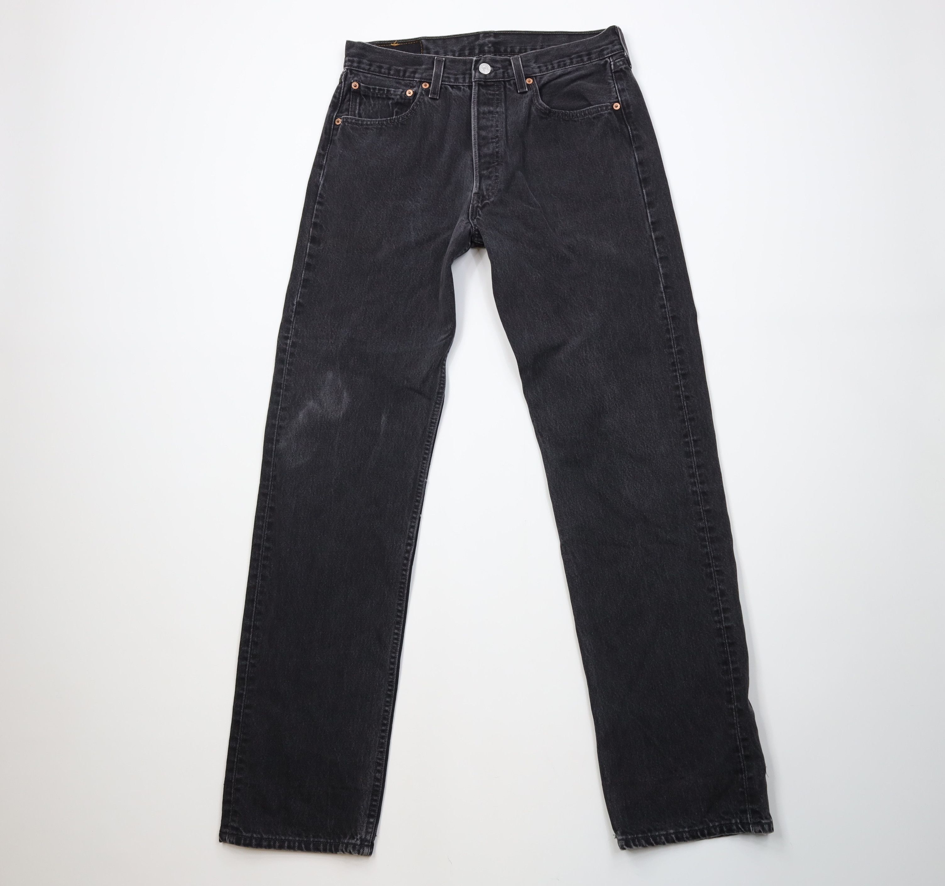 Levi's Vintage 90s Levis 501xx Fly Original Straight Leg Jeans USA Size US 32 / EU 48 - 1 Thumbnail