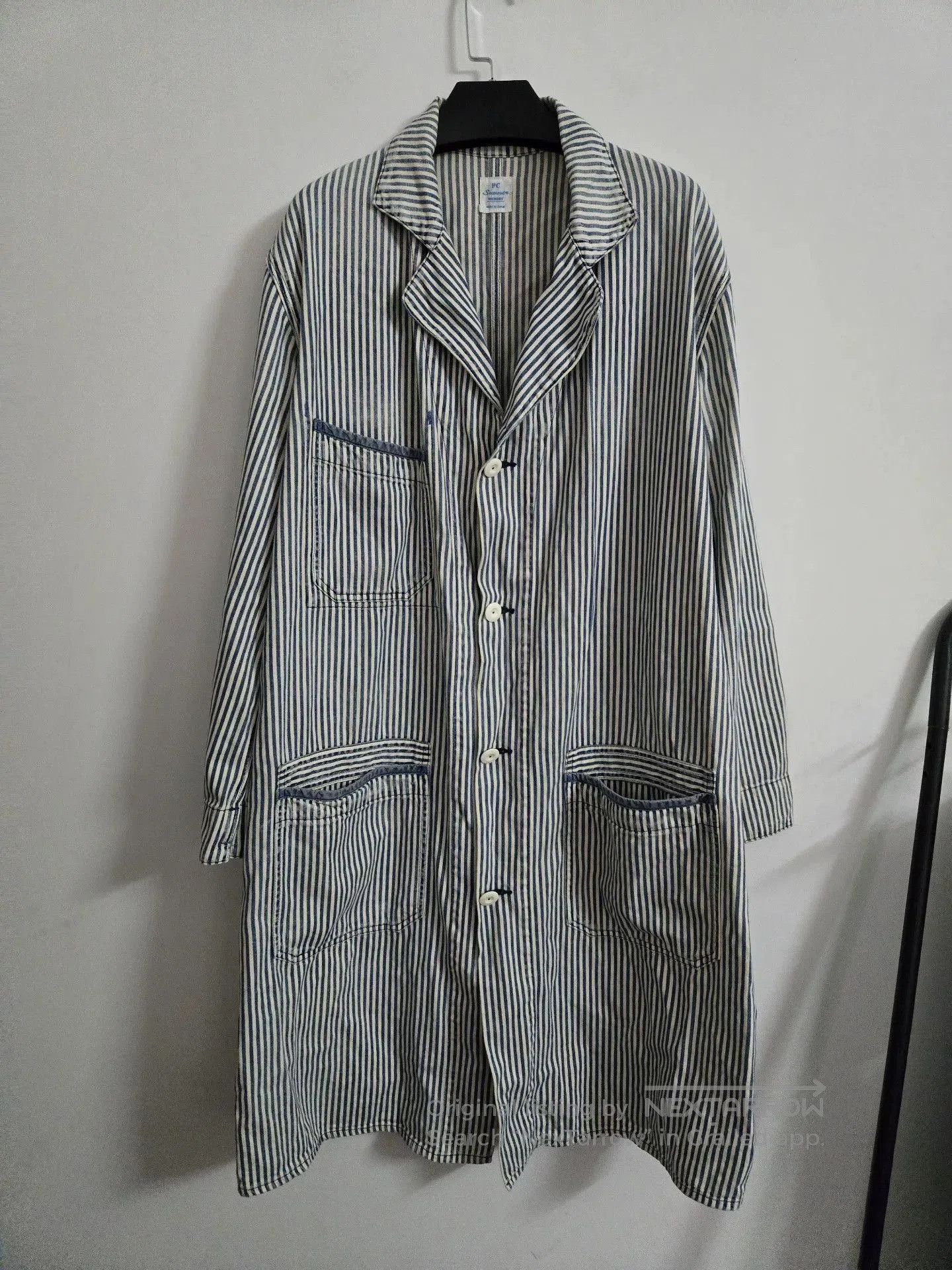 Porter Classic Porter Classic Vintage Stripe Coat. Size US XS / EU 42 / 0 - 1 Thumbnail