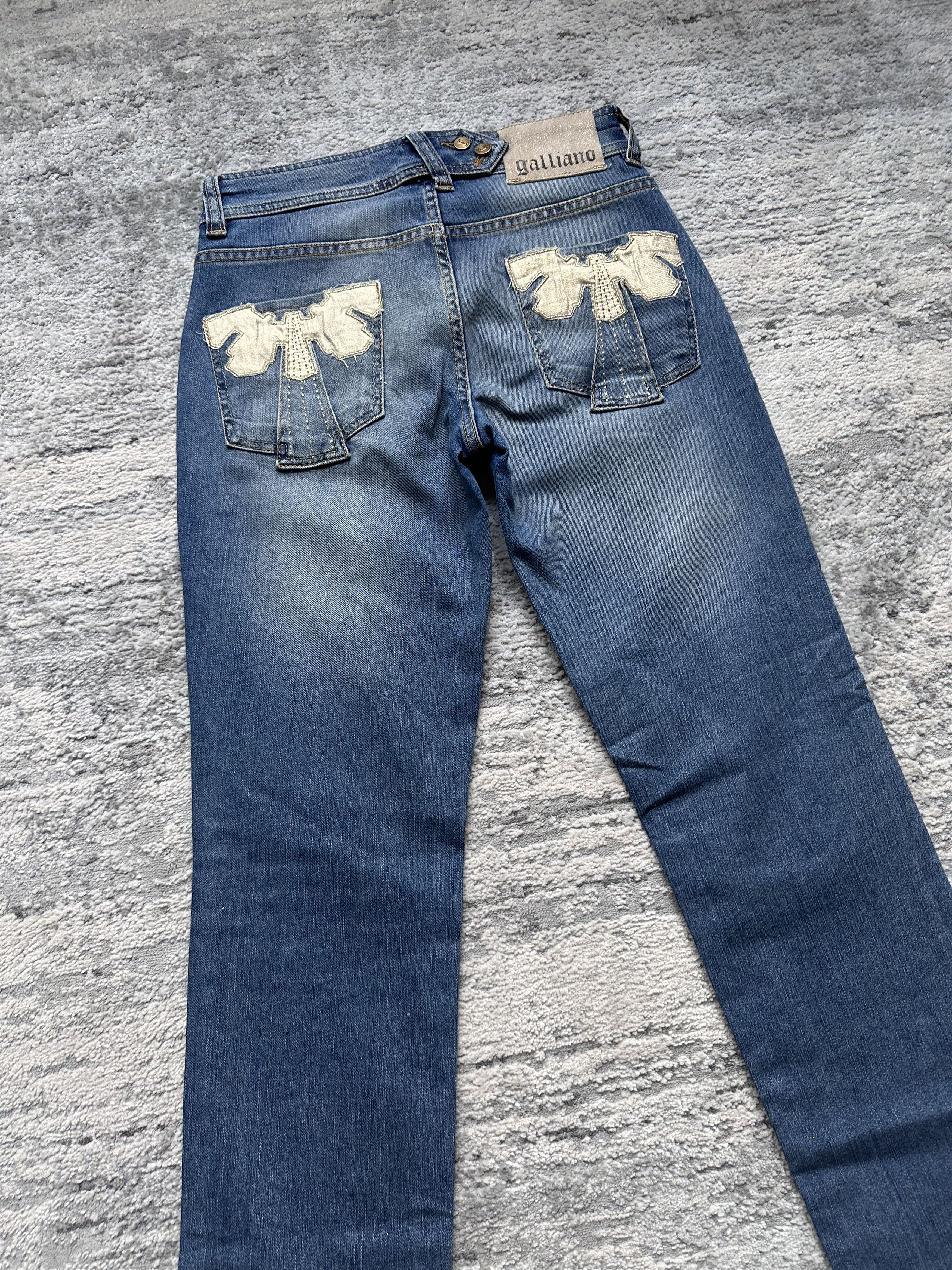 John Galliano John Galliano y2k jeans Size 28" / US 6 / IT 42 - 9 Thumbnail