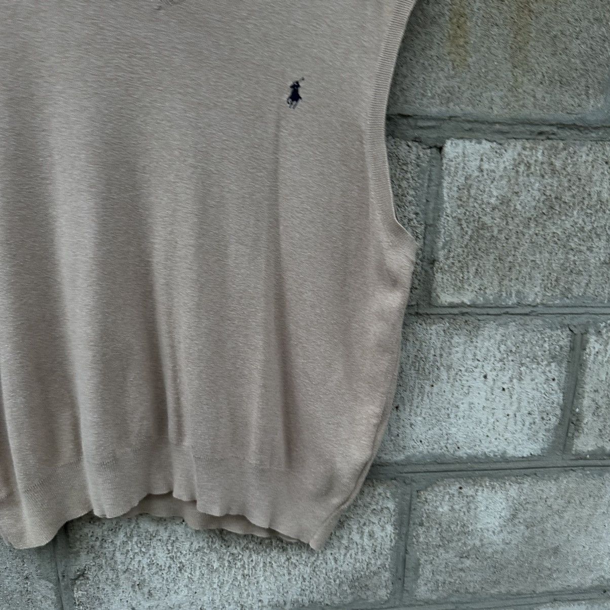Polo Ralph Lauren Luxury Knit V Neck Vest Polo Ralph Lauren Size XL Y2K 00s Size US XL / EU 56 / 4 - 4 Thumbnail