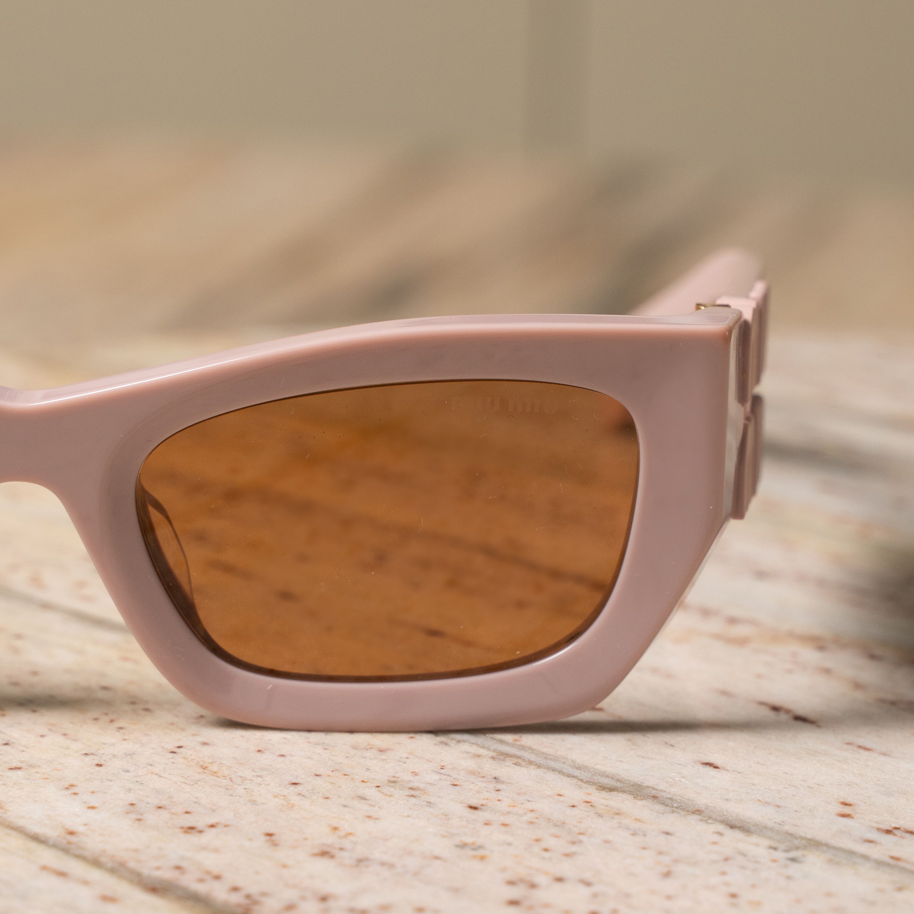 MIU MIU MU 09WS 17C6X1 Sunglasses PINK