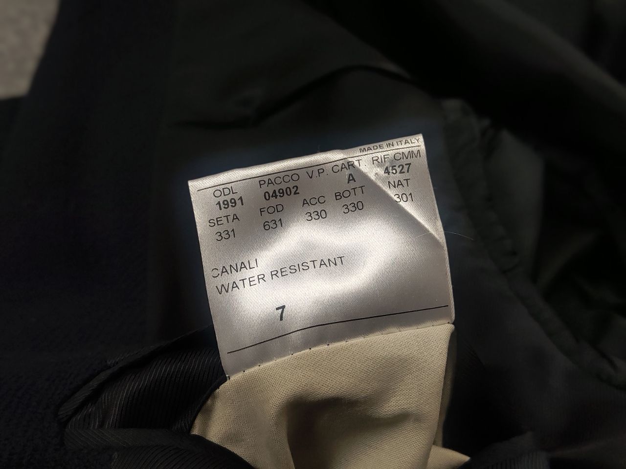 Canali Canali Italy Design 57110 Wool Classic Overcoat Mens Jacket Size US XL / EU 56 / 4 - 18 Thumbnail