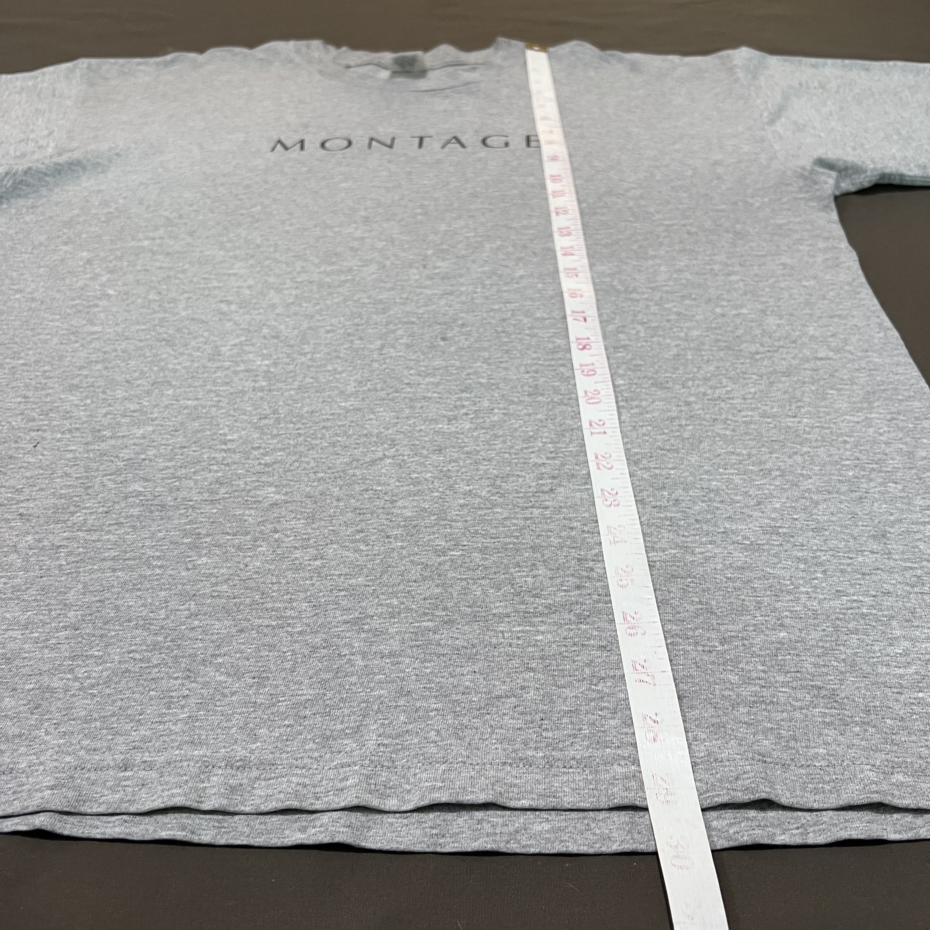 Vintage Vintage Y2K MONTAGE Promo Tee XL Size US XL / EU 56 / 4 - 10 Thumbnail
