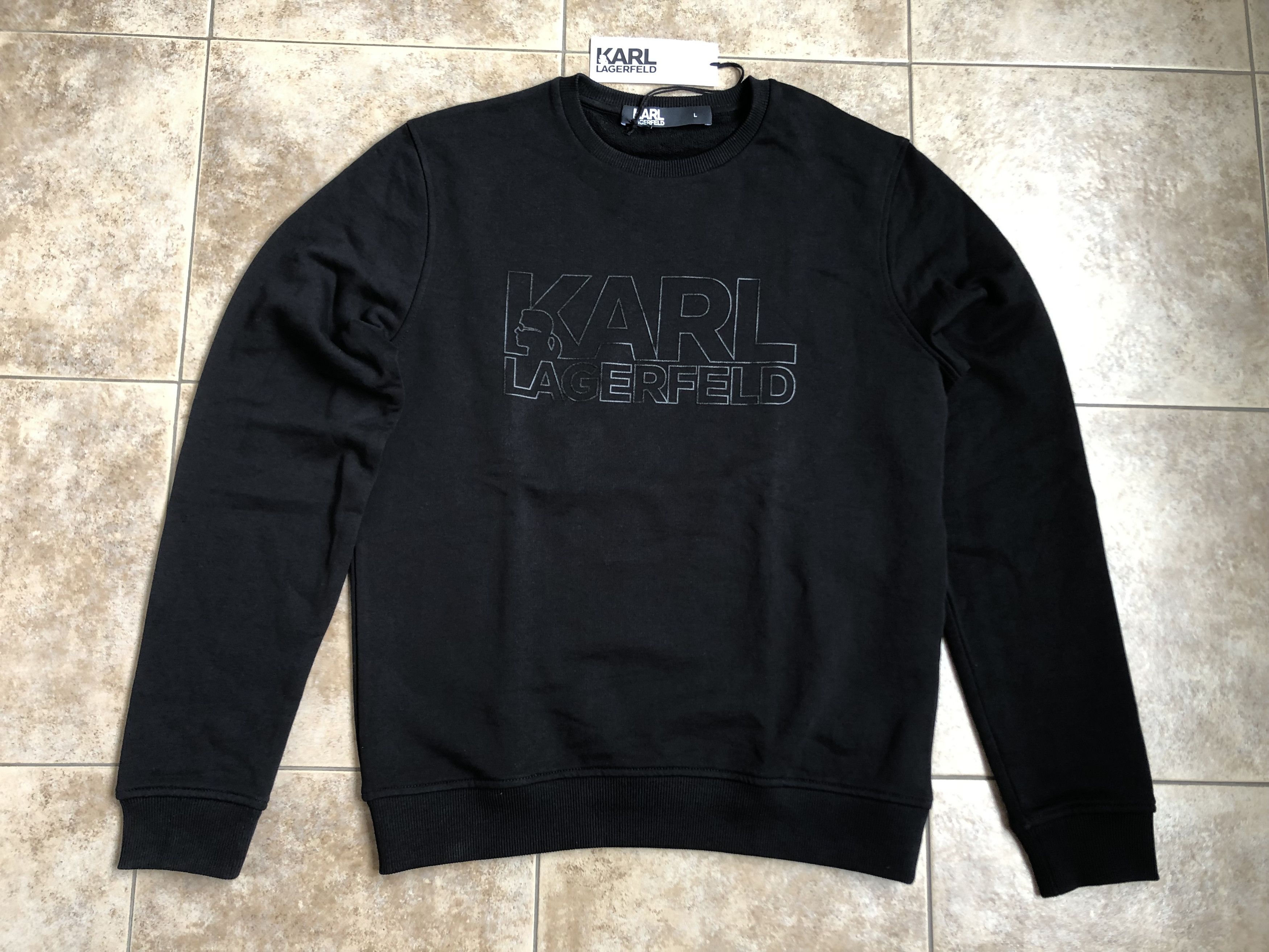 Karl Lagerfeld Karl Lagerfeld Big Logo Sweatshirt L Size US L / EU 52-54 / 3 - 1 Thumbnail