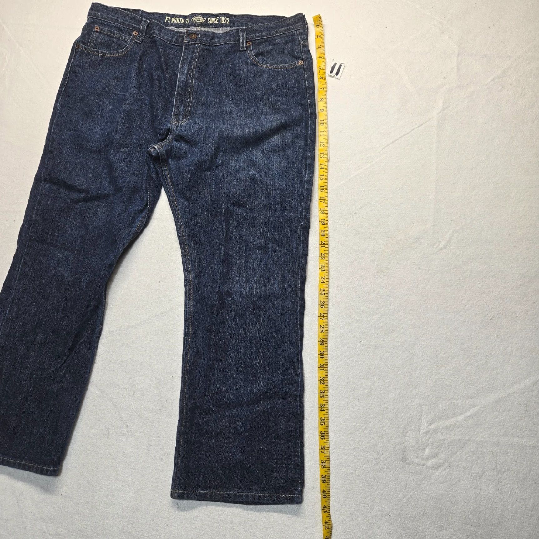 Dickies VINTAGE Dickies Relaxed Fit Denim Work Blue Jeans Adult Men 40 X 30 Workwear Pants Size US 40 / EU 56 - 7 Thumbnail
