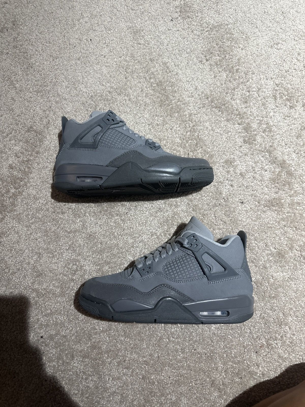 Jordan Brand × Nike Wet cement Jordan 4s Size US 5.5 / EU 38 - 1 Thumbnail