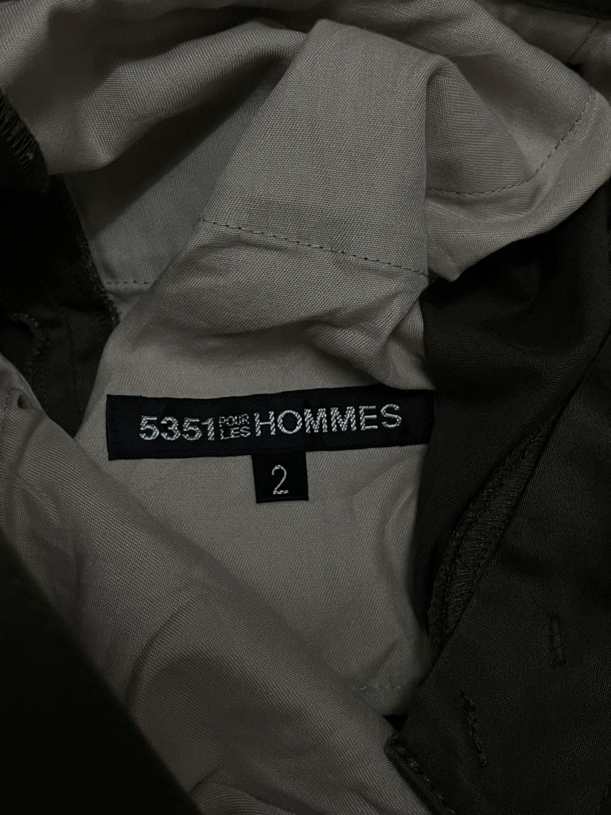 5351 POUR LES HOMMES Vintage Japan Designer 5351POUR LES HOMMES APOCALYPSE PANT Size US 30 / EU 46 - 16 Thumbnail