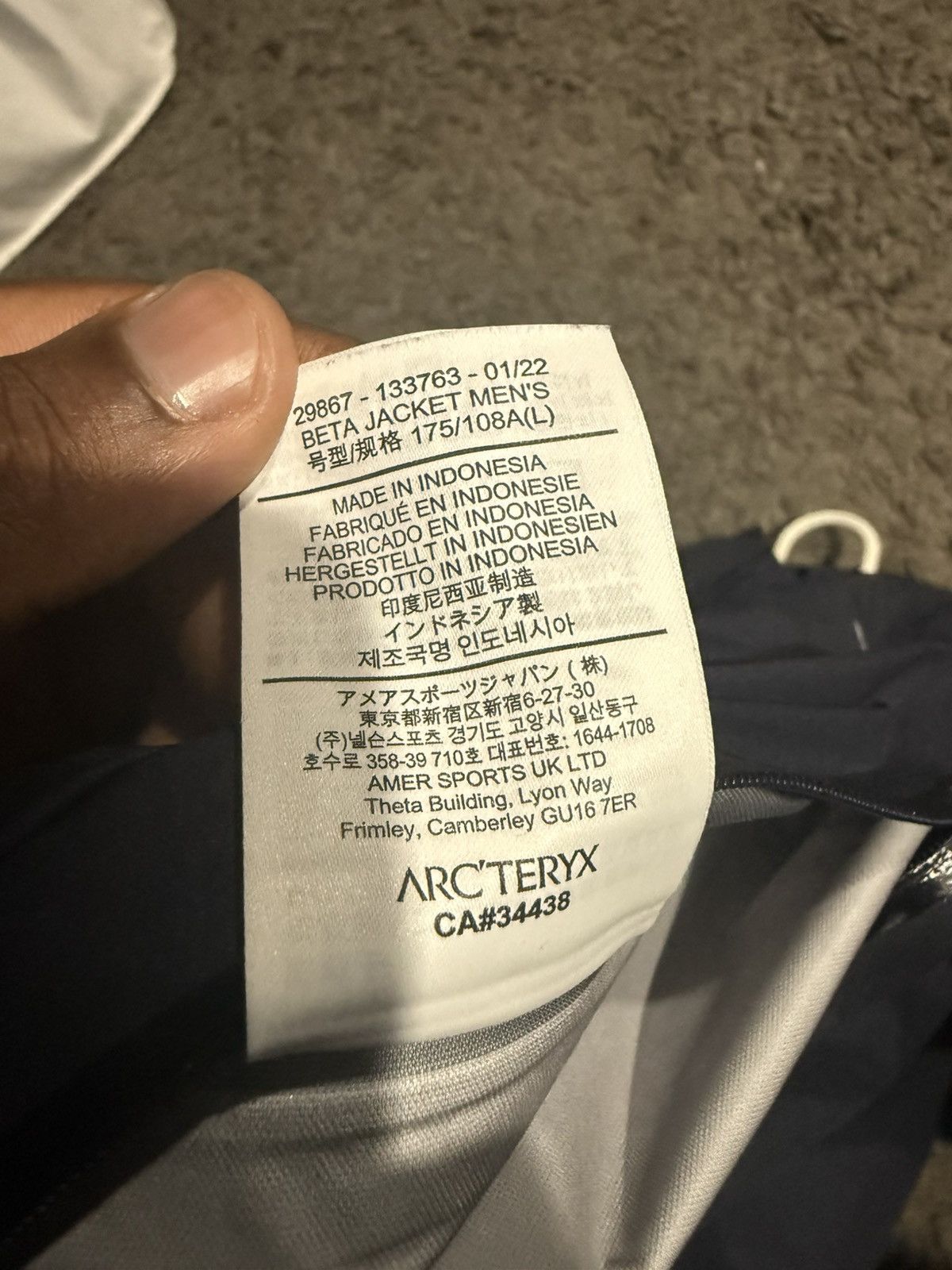 Arc'teryx Arc'teryx Beta Jacket Size US L / EU 52-54 / 3 - 4 Thumbnail