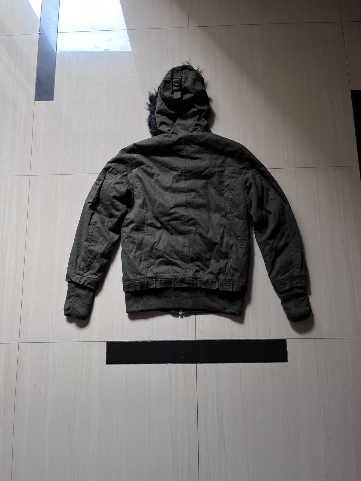 Japanese Brand Cavaria Fur Hoodie Studded IfSixwarnine Style Size US L / EU 52-54 / 3 - 2 Thumbnail