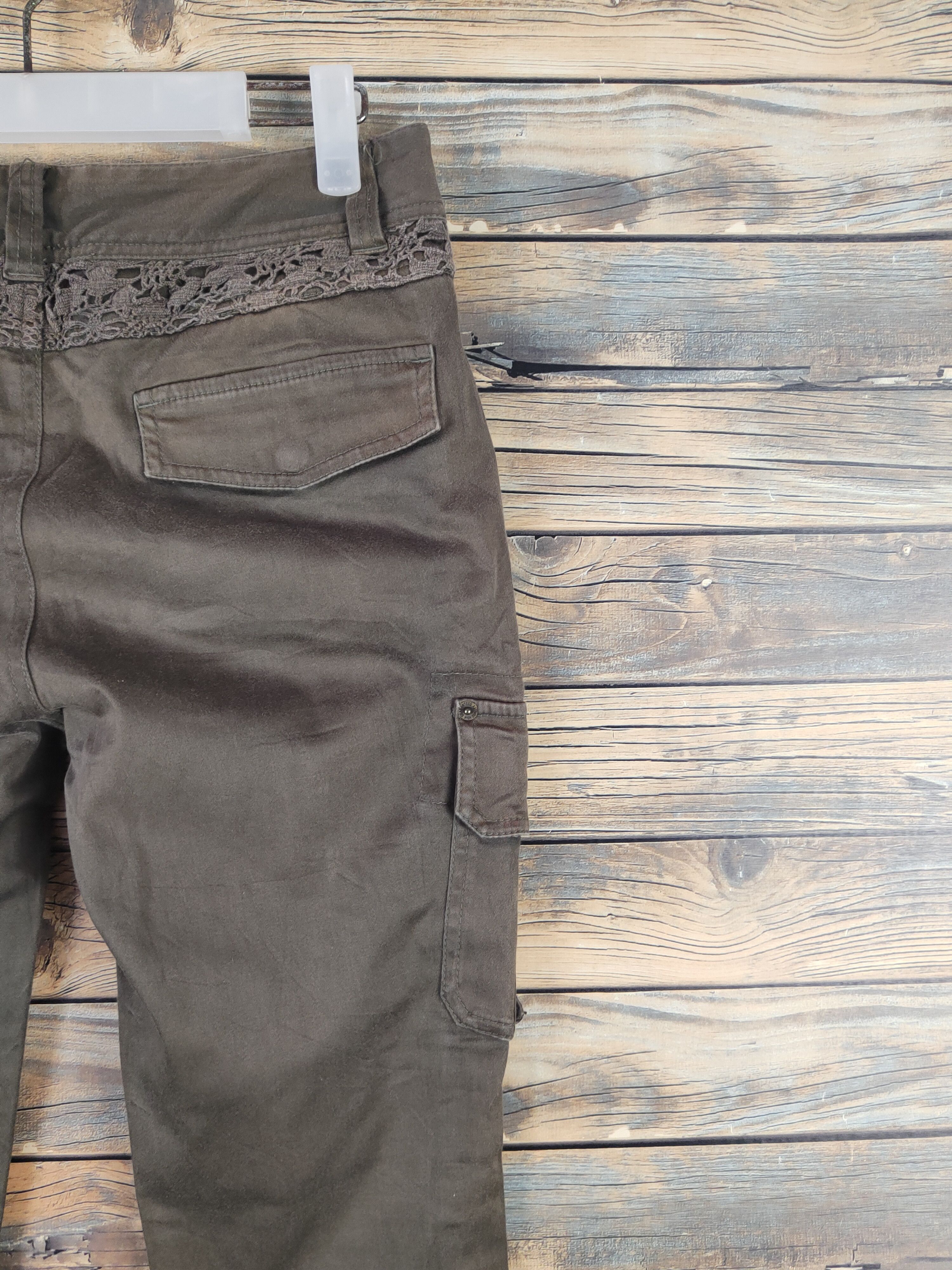 Japanese Brand DL Japanese Brand Brown Multipocket Cargo Pants #737 Size 28" / US 6 / IT 42 - 10 Thumbnail