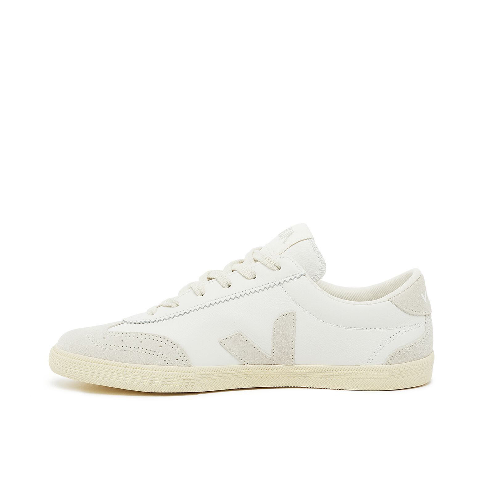 Veja Veja Volley Leather White Natural VO2003852A US 7 EU 38 Size US 7 / IT 37 - 4 Thumbnail
