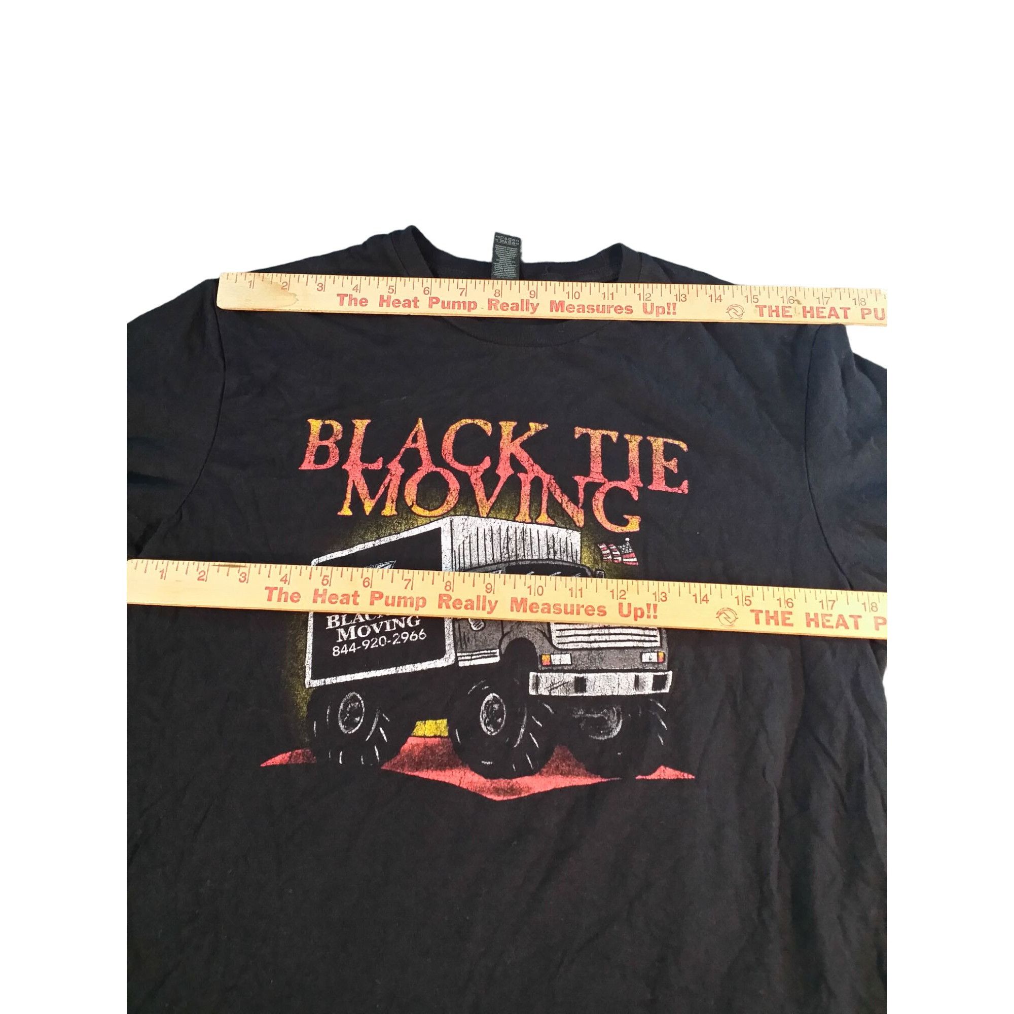 Gildan Black Tie Moving Tshirt Men Sz M Gildan Softstyle Country Co Size US M / EU 48-50 / 2 - 4 Thumbnail