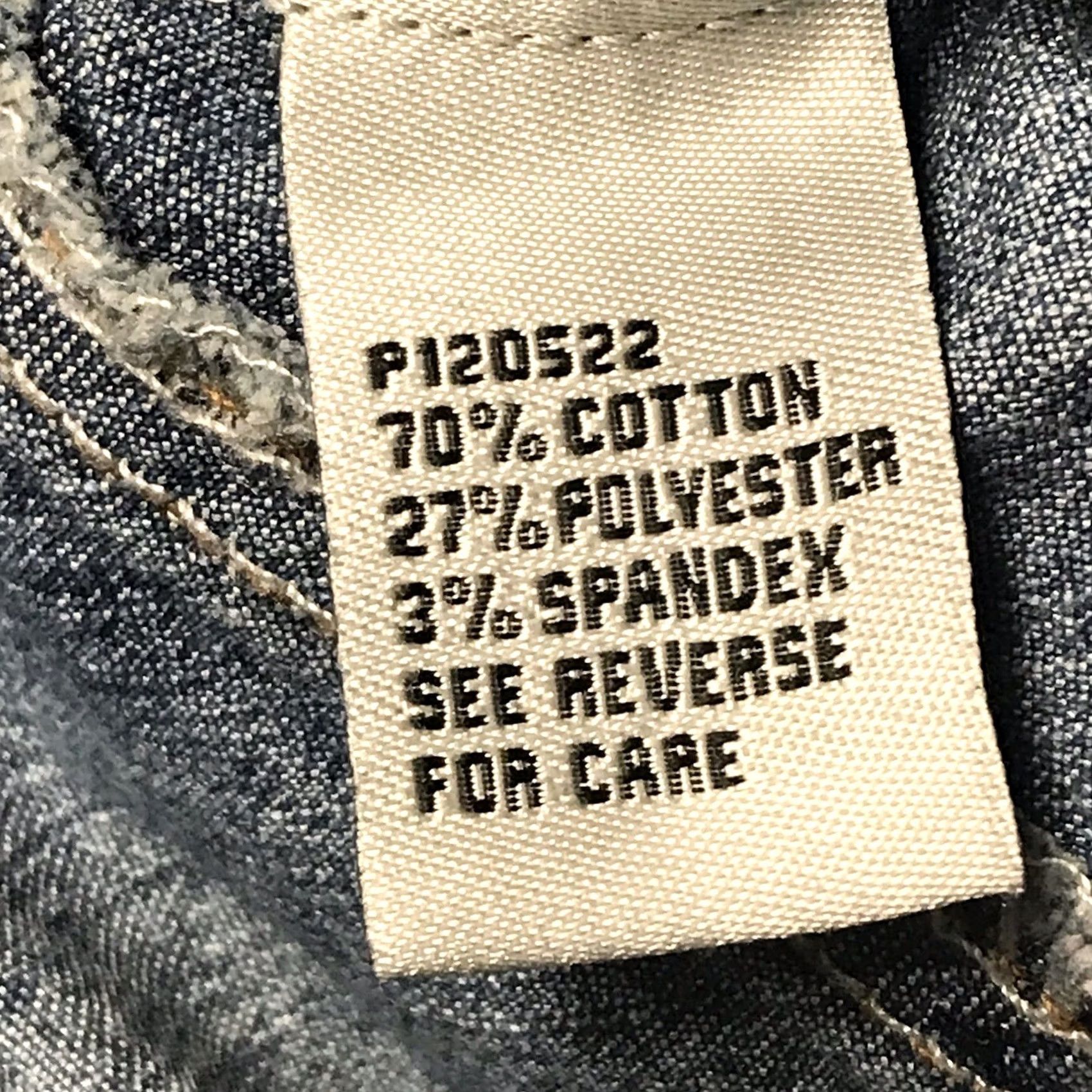 Denime Younique Women Denim Jacket Blue Acid Wash Button-Up Cropped Casual Regular L Jacket Mens Womens Girls Size 36" / US 14 / IT 50 - 4 Thumbnail