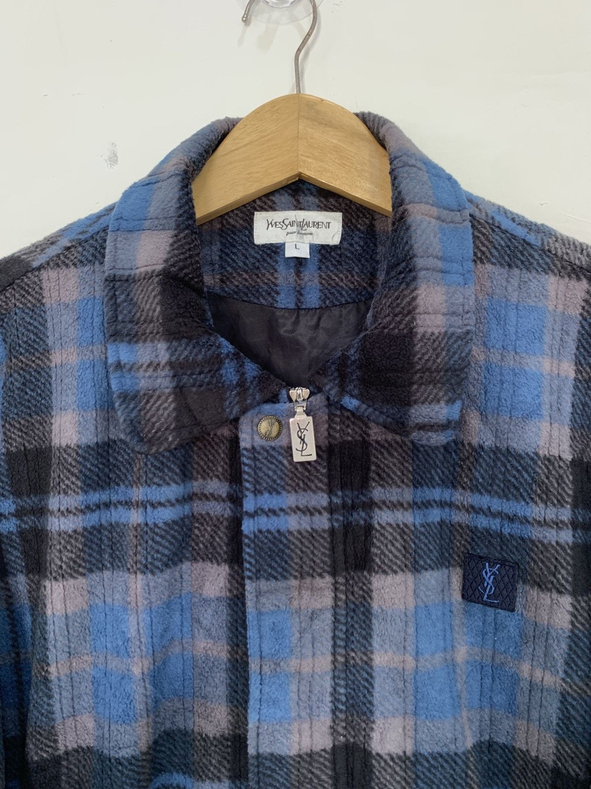 Yves Saint Laurent yves saint laurent vintage polar fleece jacket Size US L / EU 52-54 / 3 - 12 Thumbnail