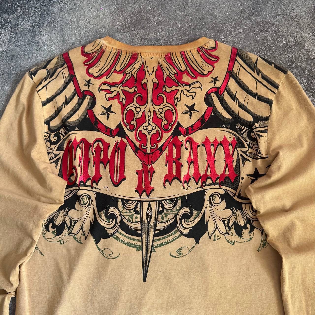 Vintage Cipo & Baxx Avant Garde Y2K Long Sleeve Shirt Size US M / EU 48-50 / 2 - 11 Thumbnail