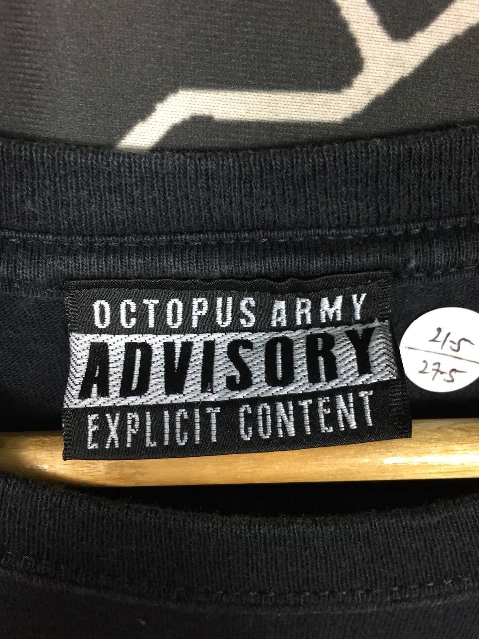 Japanese Brand Vtg Octopus Army West Side Mickey Mouse Parody Hip Hop Tee Size US L / EU 52-54 / 3 - 6 Thumbnail