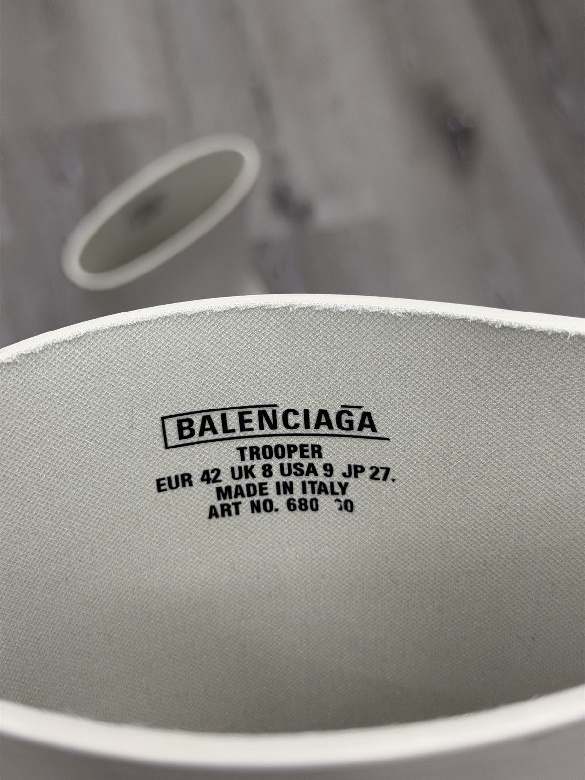 Balenciaga Balenciaga Trooper Rubber Boot 'White' Size US 9 / EU 42 - 6 Thumbnail