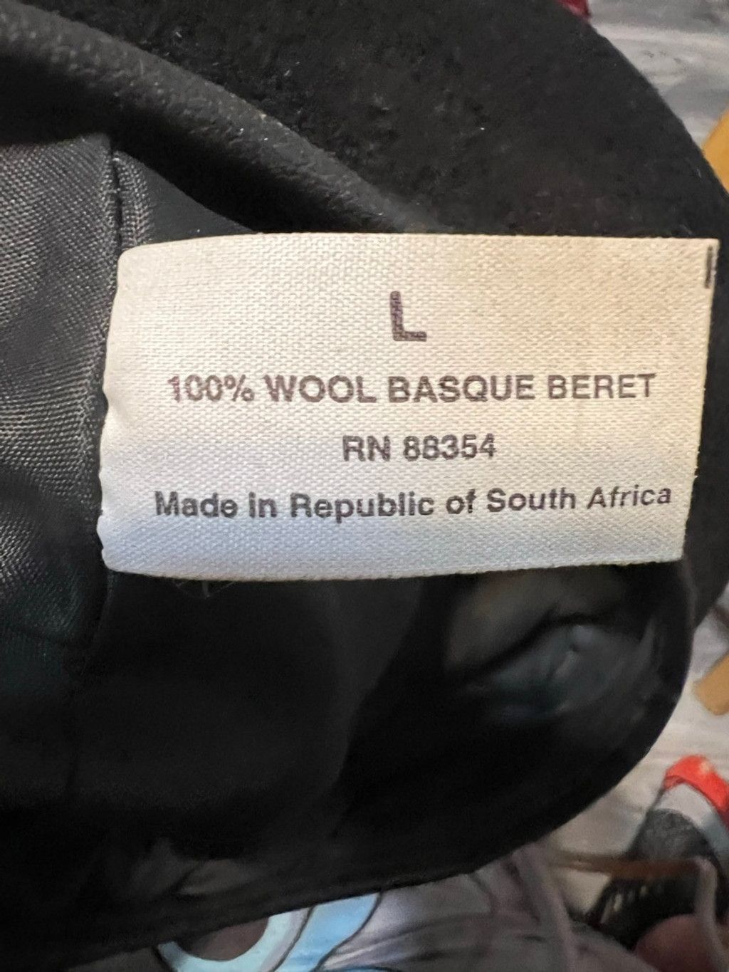 The Unbranded Brand Women's Black Wool Basque Beret One Size Size ONE SIZE - 6 Thumbnail