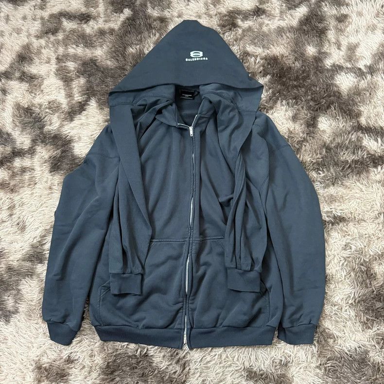 Balenciaga Balenciaga 24FW Double Hooded Sweatshirt Size US M / EU 48-50 / 2 - 1 Thumbnail