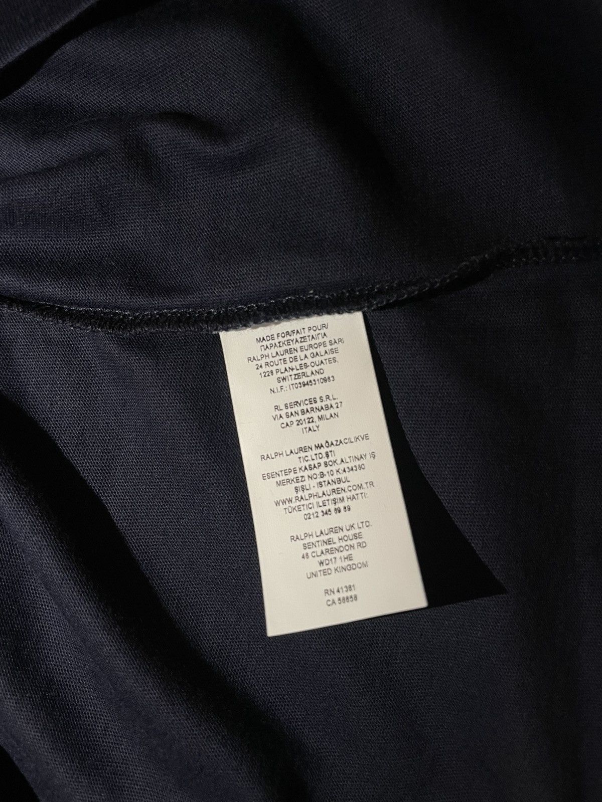 Polo Ralph Lauren T-shirt Polo Ralph Lauren Blue L Size US L / EU 52-54 / 3 - 6 Thumbnail
