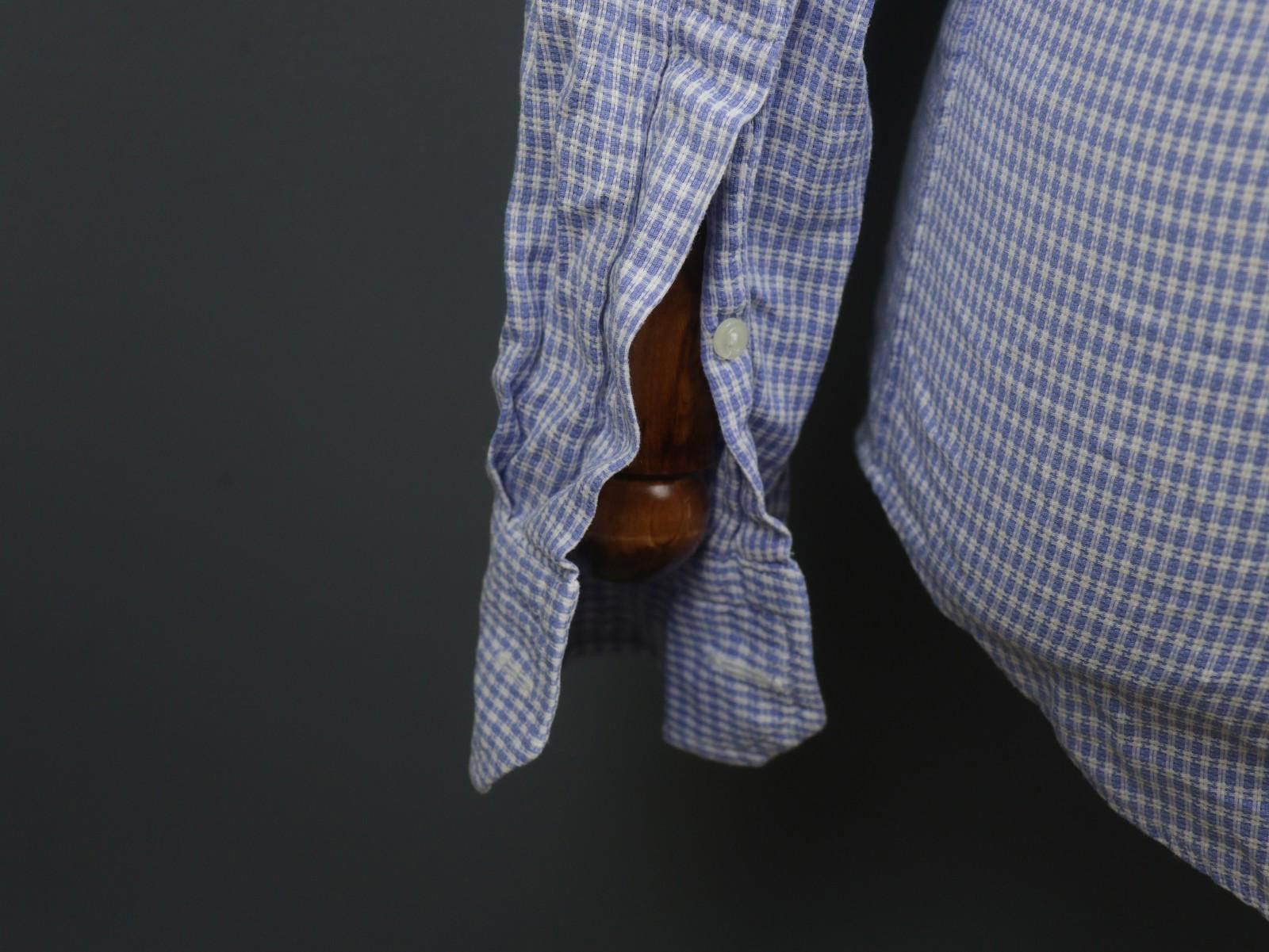 Eton Eton Multicolor Striped Cotton Slim Dress Shirt Size S/38 Size 38R - 10 Thumbnail