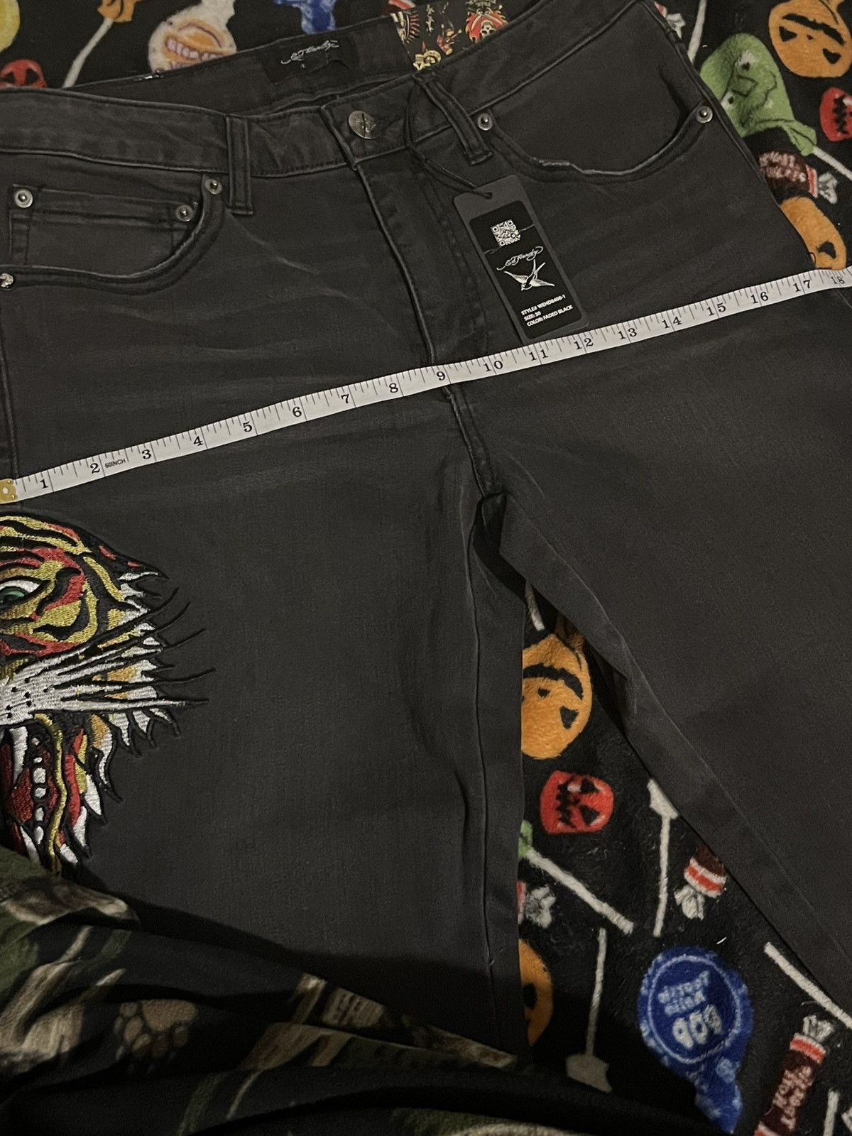 Ed Hardy Ed Hardy jeans flared tiger Size 30" / US 8 / IT 44 - 7 Thumbnail