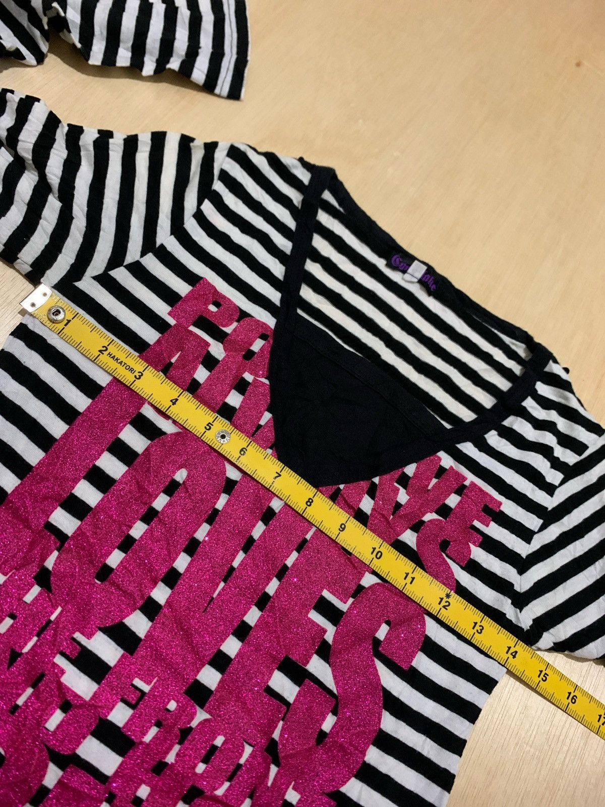 Hysteric Glamour × If Six Was Nine × Japanese Brand Vintage Y2k Longsleeve stripe Punk style Size M / US 6-8 / IT 42-44 - 8 Thumbnail