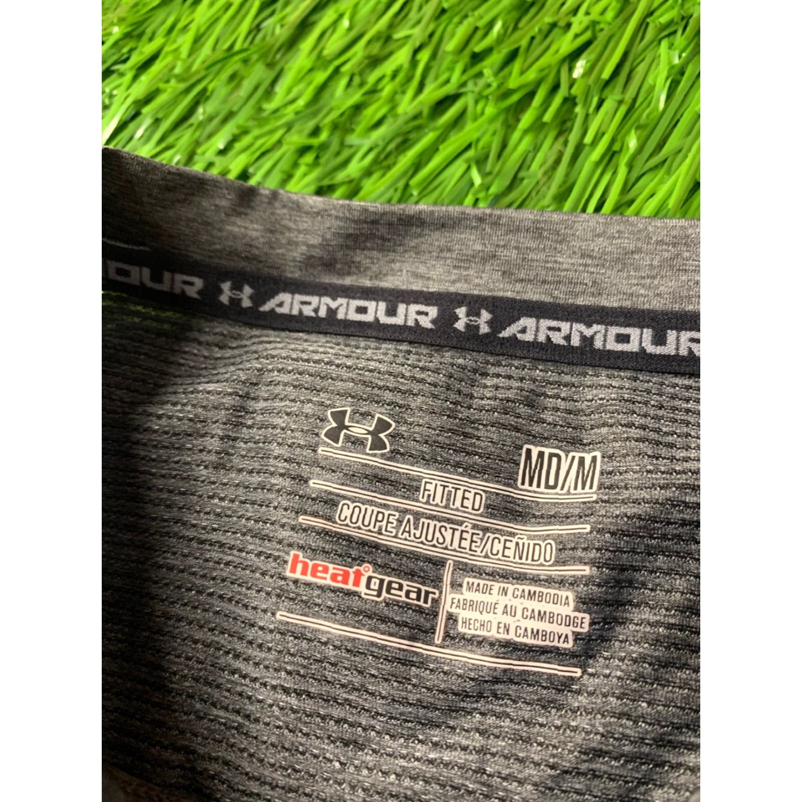 Under Armour UNDER ARMOUR Shirt M Gray 2017 HeatGear Compression Jersey Men HS Crossfit Size US M / EU 48-50 / 2 - 5 Thumbnail