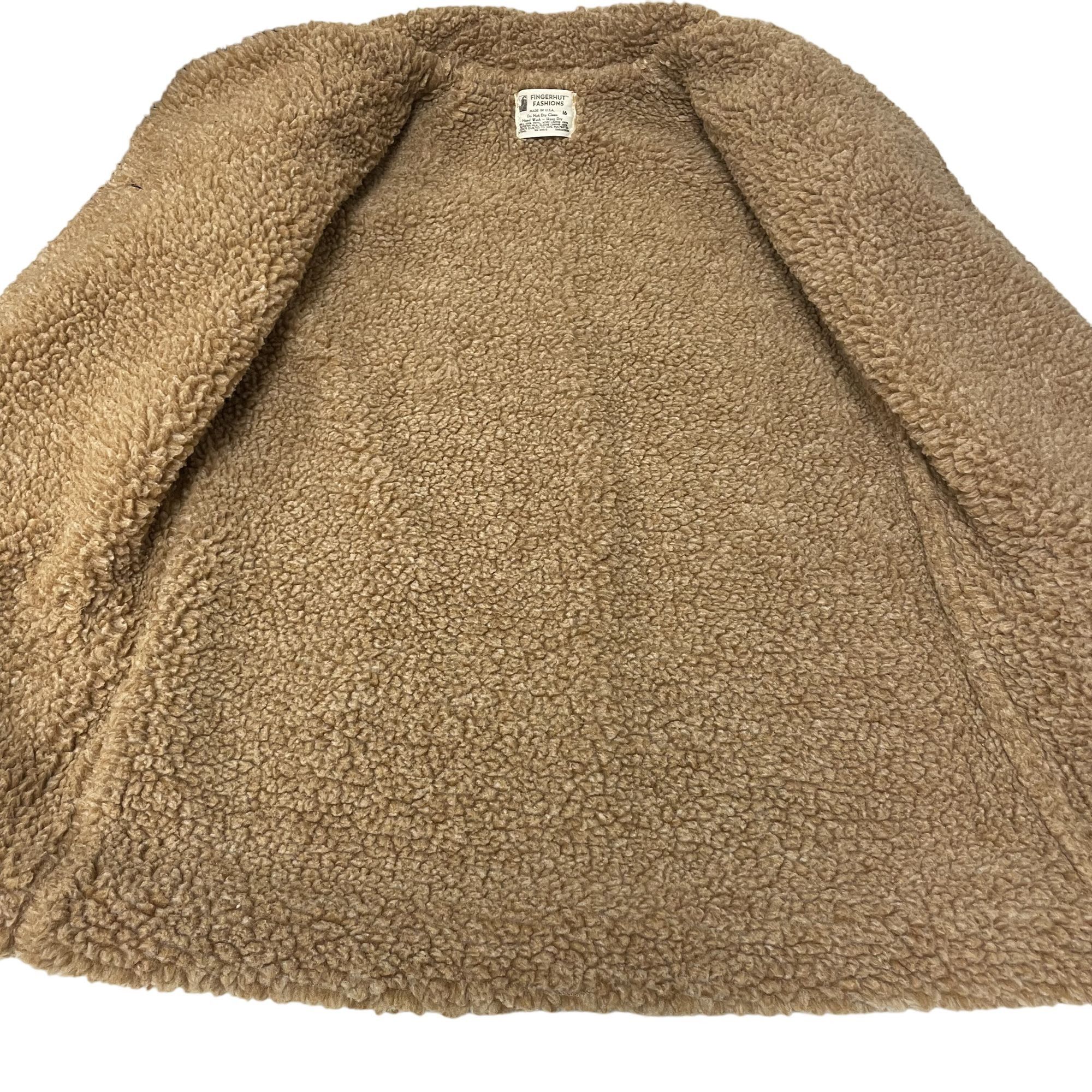 Other Vtg Fingerhut Brown FELTED Vinyl MOUNTAIN MAN Jacket Size XXL / US 16-18 / IT 52-54 - 10 Thumbnail