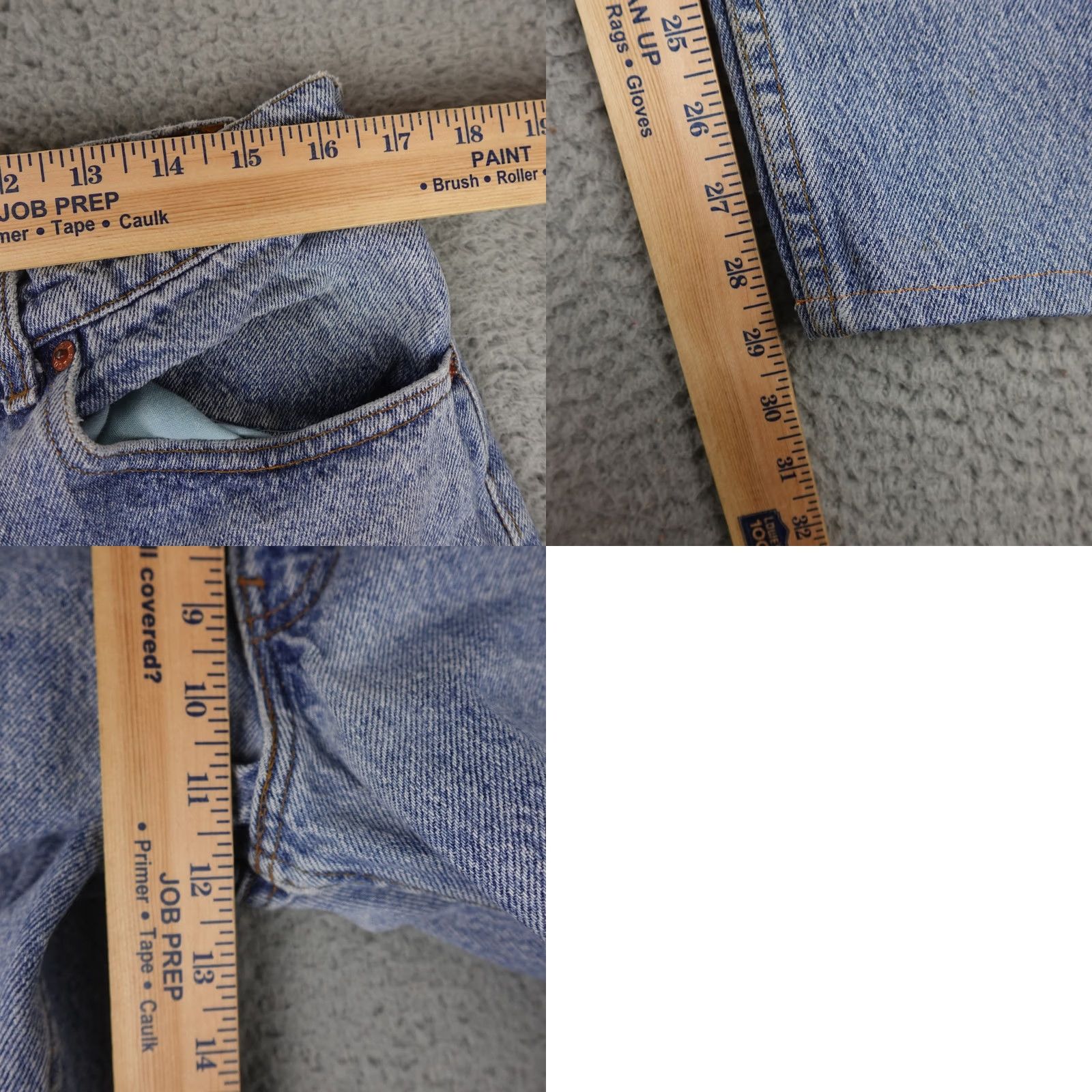 Levi's VINTAGE Levi’s 550 Jeans 38x32 Blue Denim Relaxed Fit Light USA Men's Jeans 90s Realted? Size US 38 / EU 54 - 10 Thumbnail