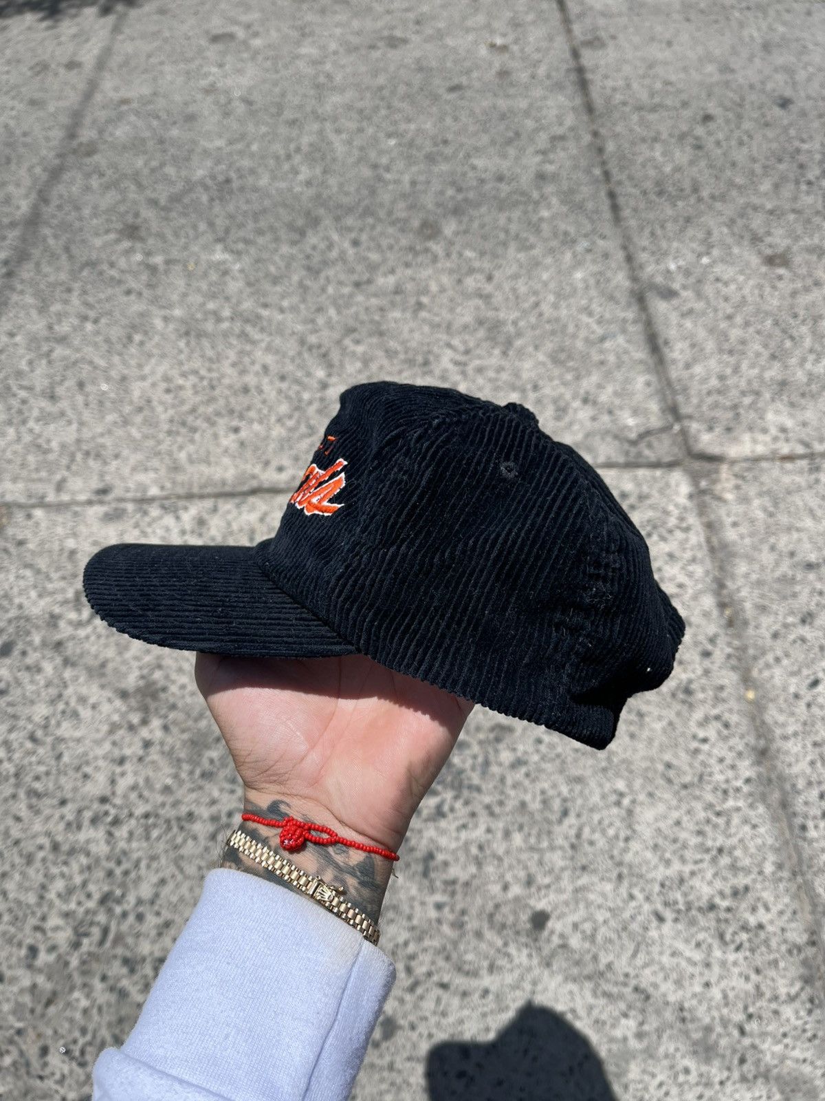NFL × Vintage Vintage Bengals Cincinnati conduroy hat Size ONE SIZE - 2 Thumbnail