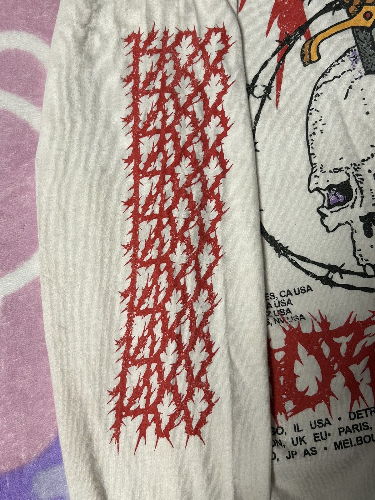 Trippie Redd Trippie redd white barbwire longsleeve Size US S / EU 44-46 / 1 - 5 Thumbnail