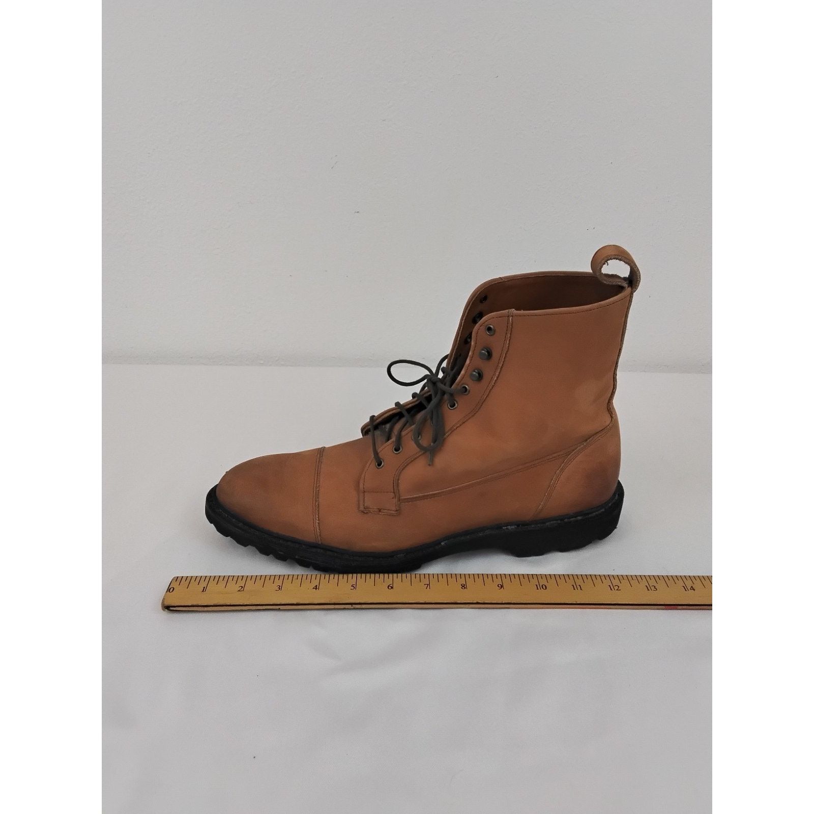 Allen Edmonds Allen Edmonds Eagle River Boots Men's 10.5D Brown Lace Up Size US 10.5 / EU 43-44 - 13 Thumbnail