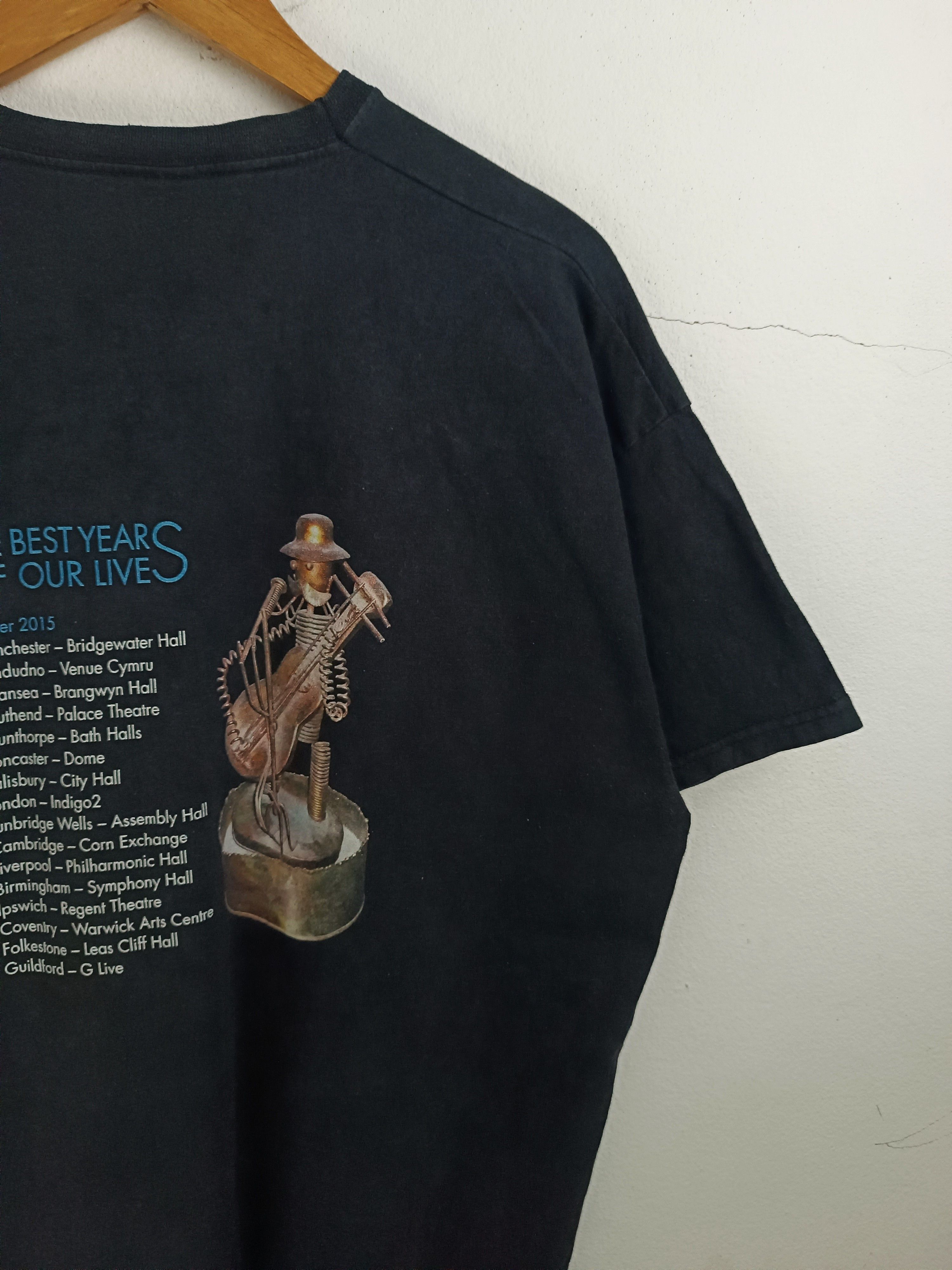 Band Tees VINTAGE 2015 STEVE HARLEY & COCKNEY REBELS TOUR iggy slade Size US XXL / EU 58 / 5 - 13 Thumbnail