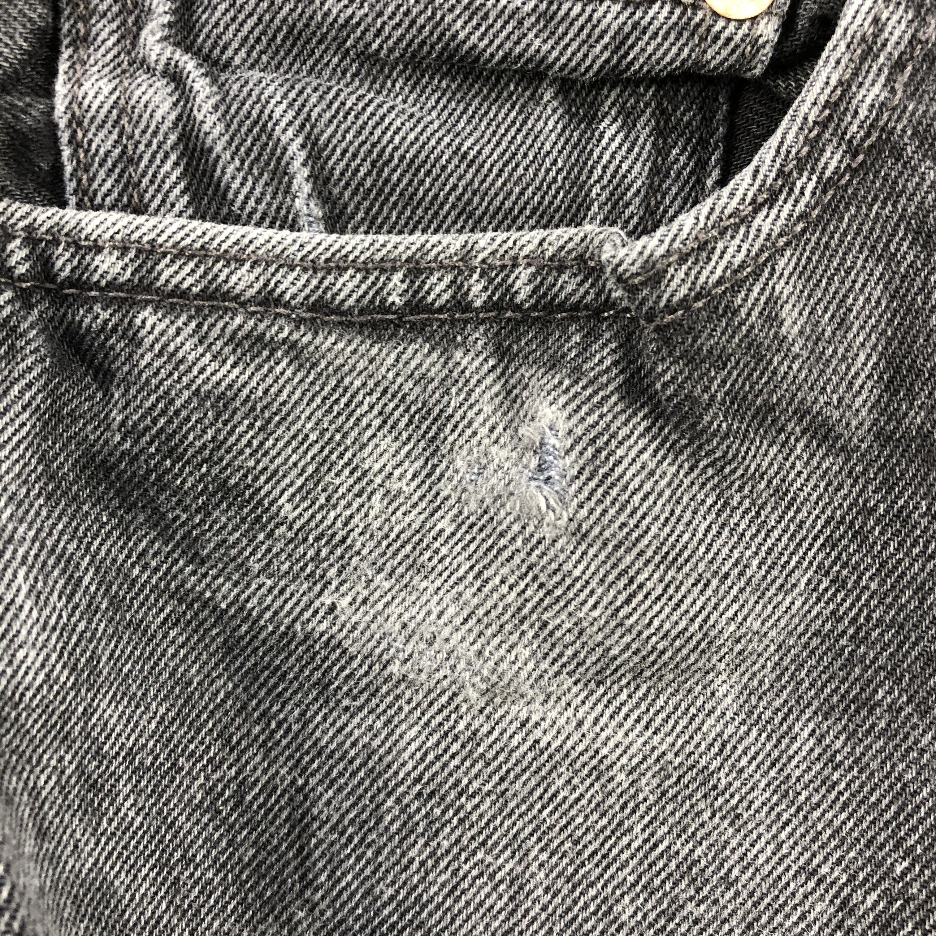 Levi's 90s Vintage Ripped Levis 501 Earth Tone Jeans-J1565 Size US 33 - 11 Thumbnail