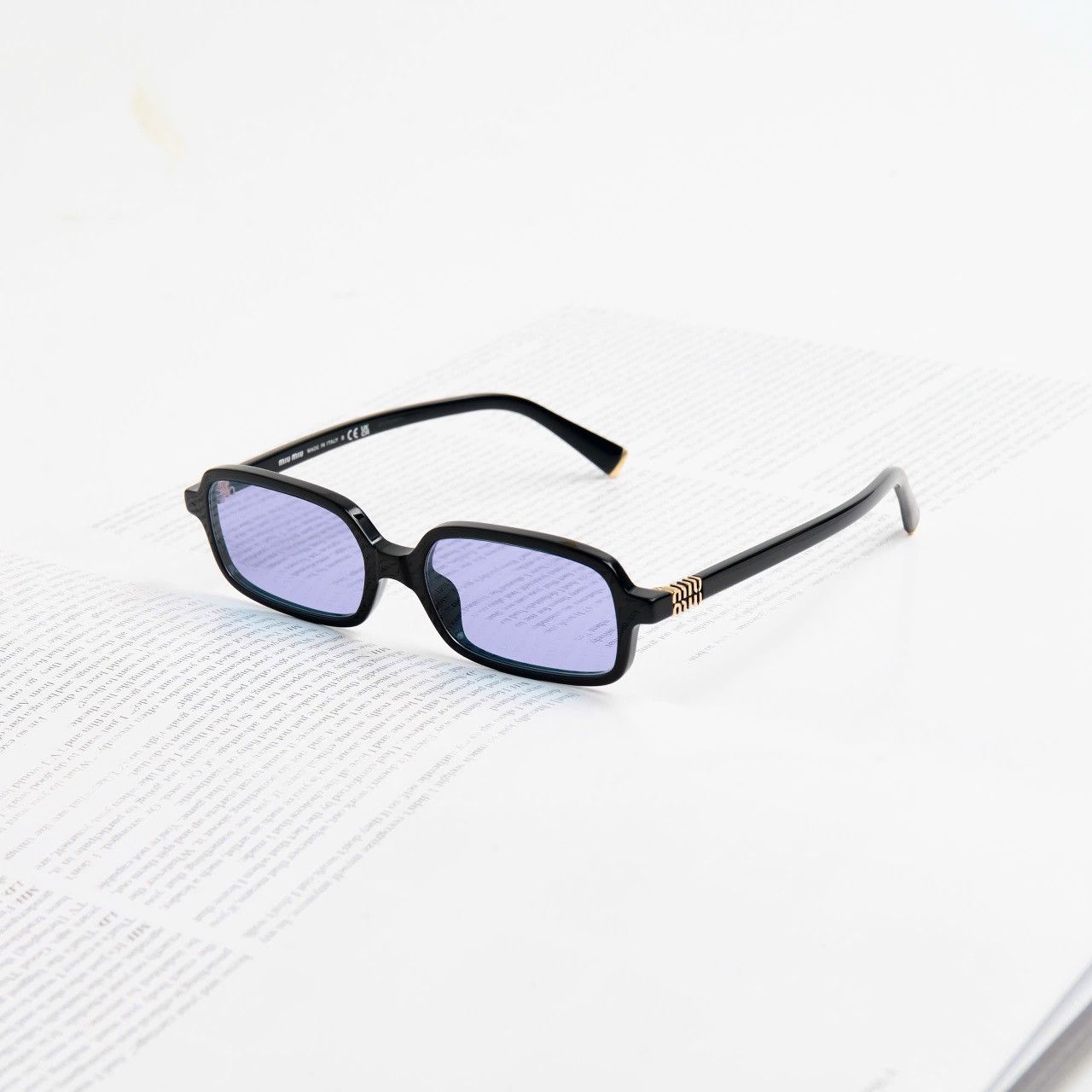 Miu Miu MIU MIU 0MU 11ZS 16K01O SUNGLASSES | Grailed