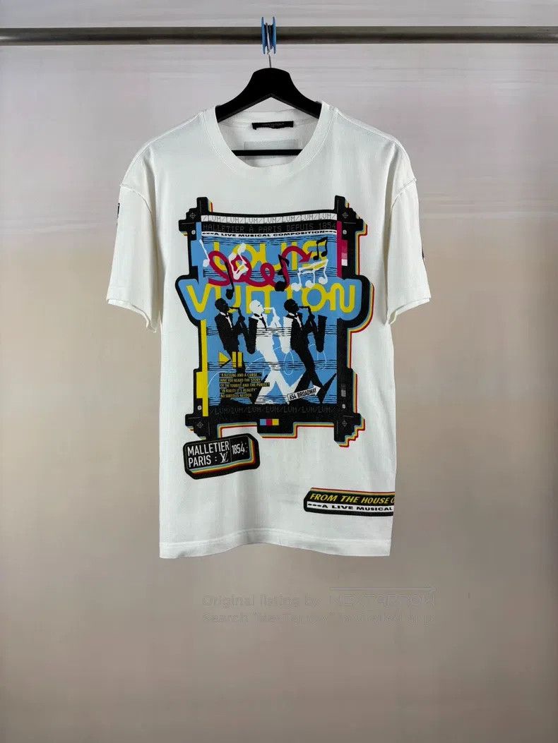 Louis Vuitton Louis Vuitton Jazz Band Print Short Sleeve Size US L / EU 52-54 / 3 - 1 Thumbnail