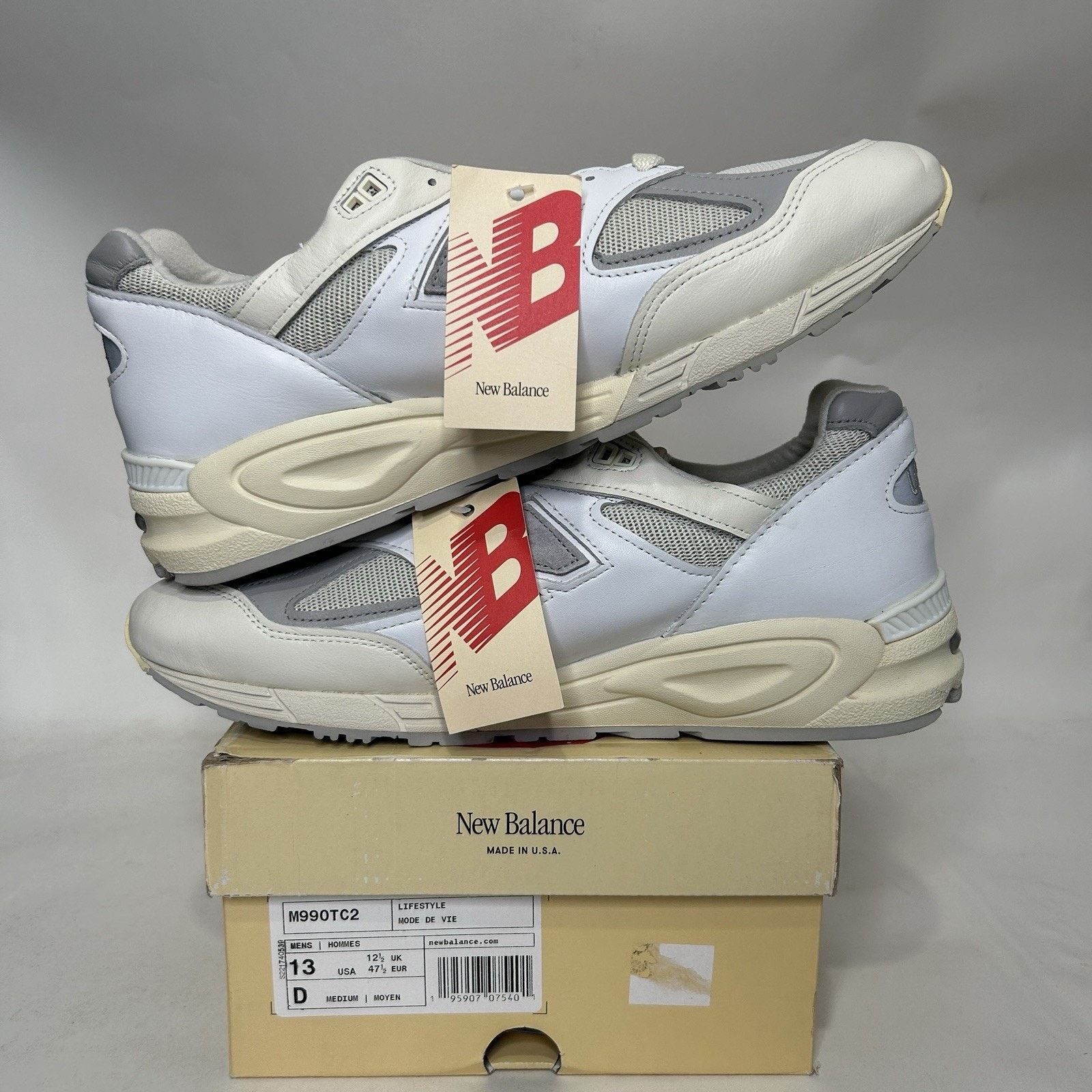 New Balance Teddy Santis x New Balance 990v2 Made in USA “Sea Salt" Size US 13 / EU 46 - 3 Thumbnail