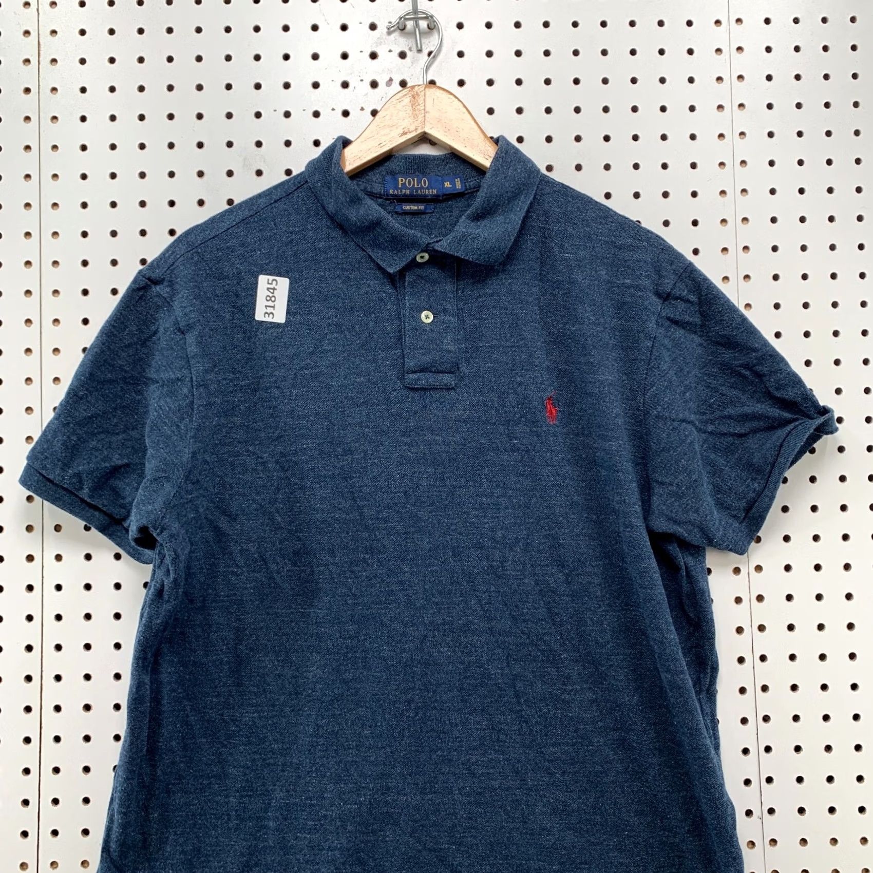Ralph Lauren Polo Ralph Lauren Shirt Men XL Blue Collared Short Sleeve Red Pony Size US XL / EU 56 / 4 - 3 Thumbnail