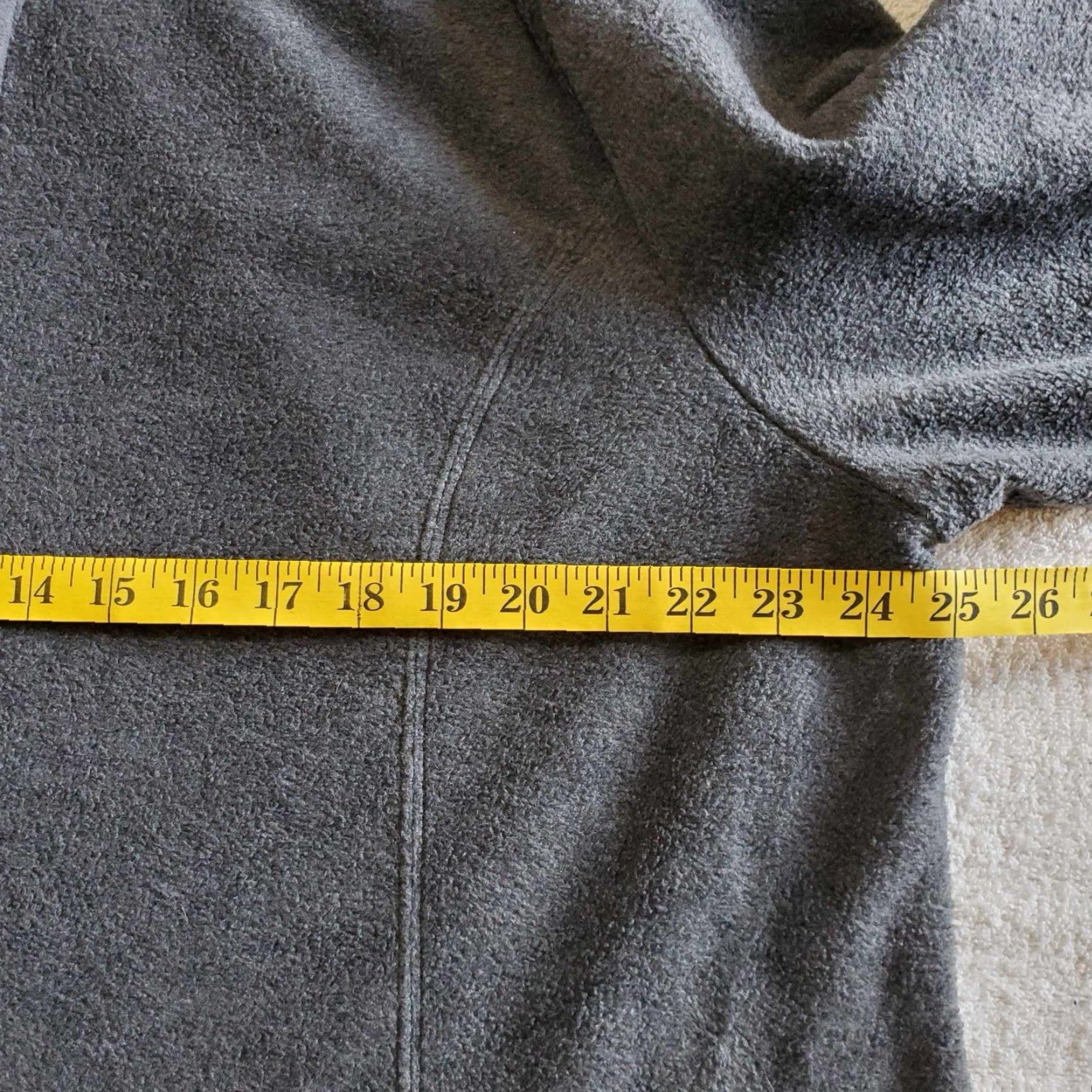 Vintage Karen Scott Womens 2XL Long Sleeve Full Zip Sweater Gray Size XXL / US 16-18 / IT 52-54 - 3 Thumbnail