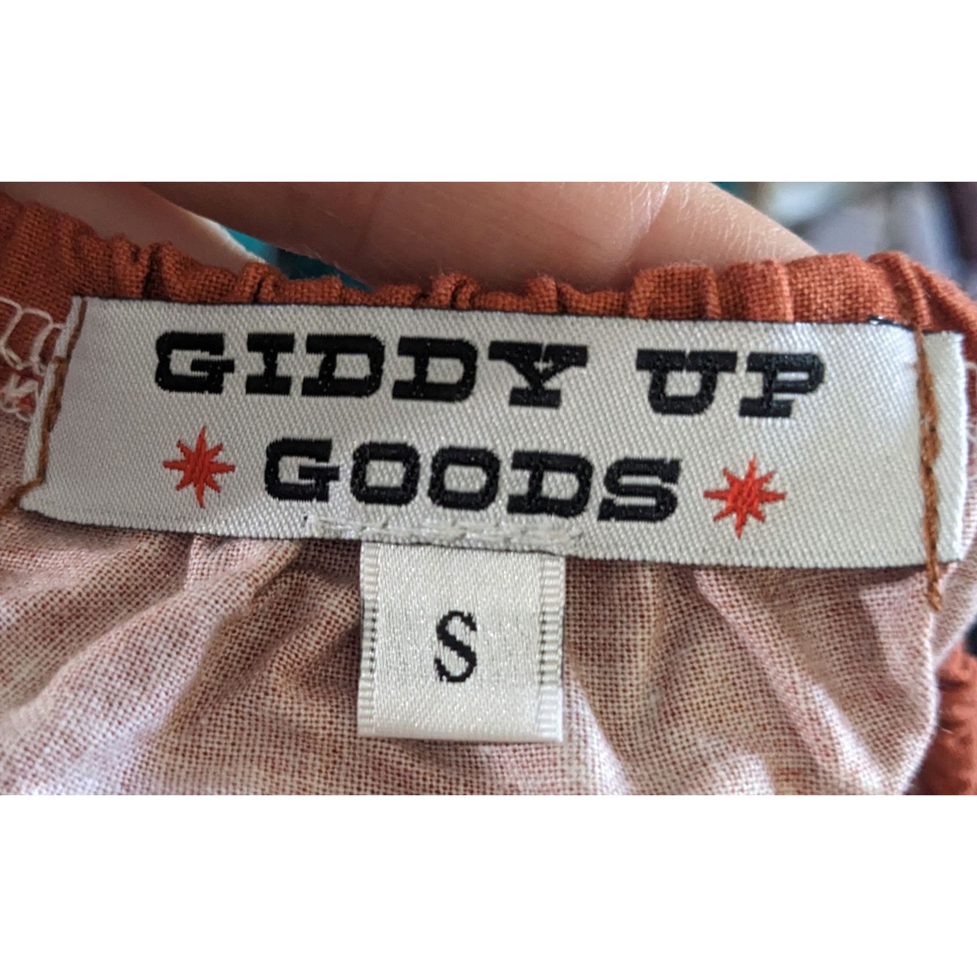 Other Giddy Up Goods Western Rust Horseshoe Crop Top Size Small Size S / US 4 / IT 40 - 7 Thumbnail