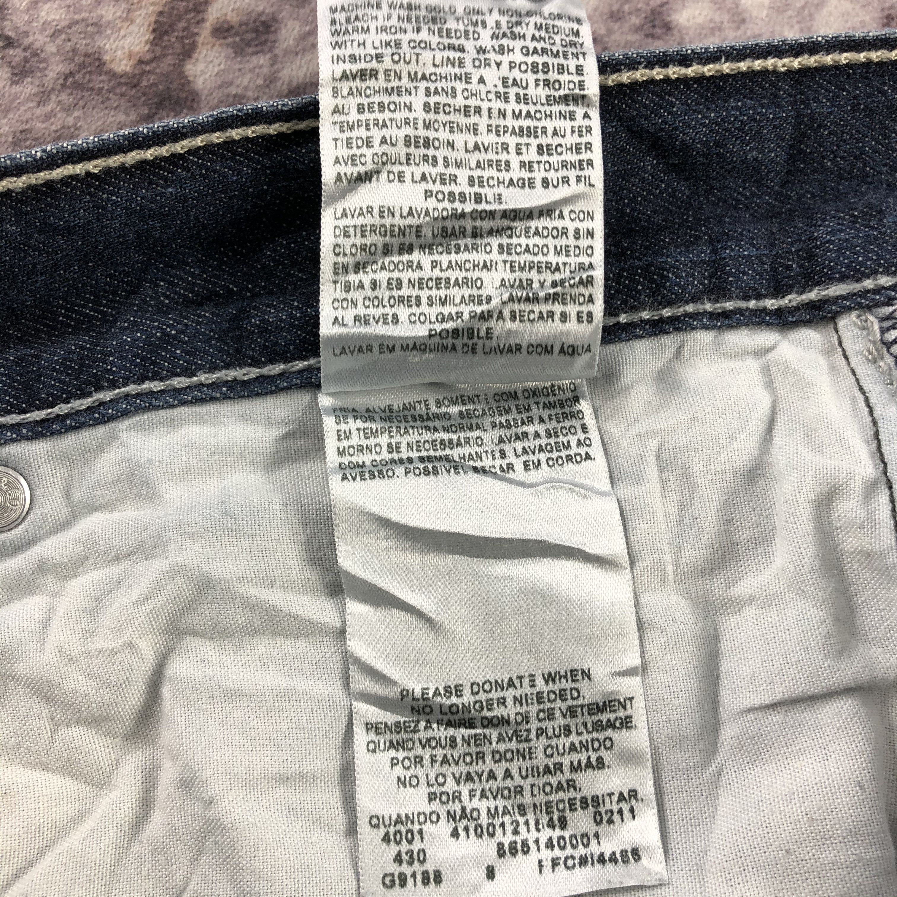 Levi's × Vintage Vintage Blue Wash Levis 514 Jeans-JM3125 Size US 38 / EU 54 - 15 Thumbnail