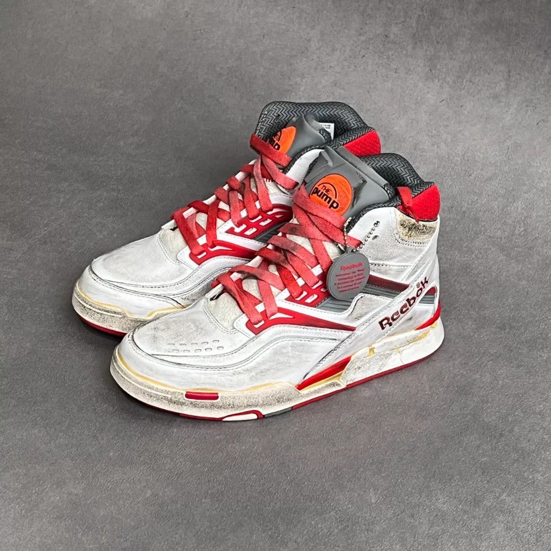 Maison Margiela Maison Margiela Leather Multi Hitop Sneakers 10 Men Size US 10 / EU 43 - 1 Thumbnail