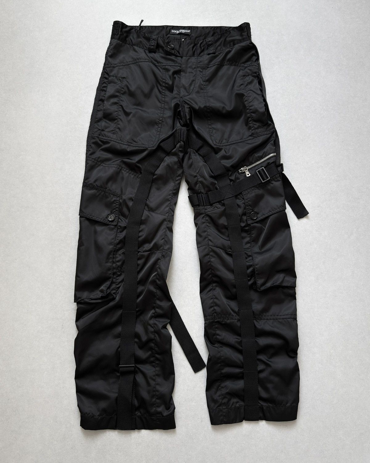 Dolce & Gabbana FW 2003 Dolce & Gabbana Parachute Bondage Pants Size US 30 / EU 46 - 1 Thumbnail