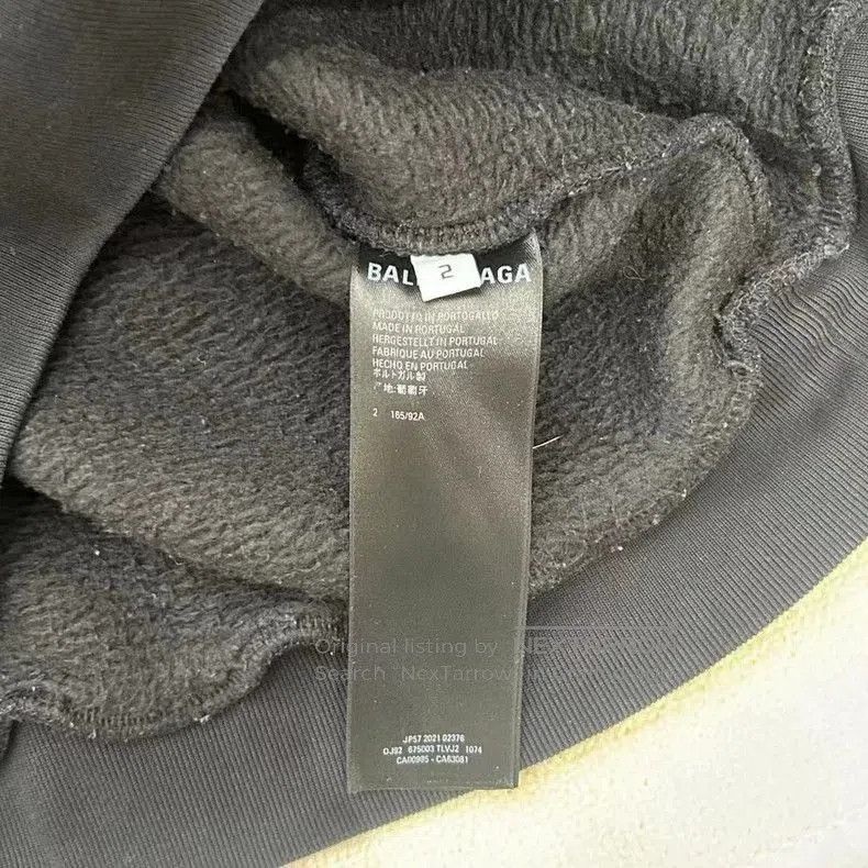 Balenciaga Balenciaga Double B Scissors Hoodie. Size US XXS / EU 40 - 4 Thumbnail