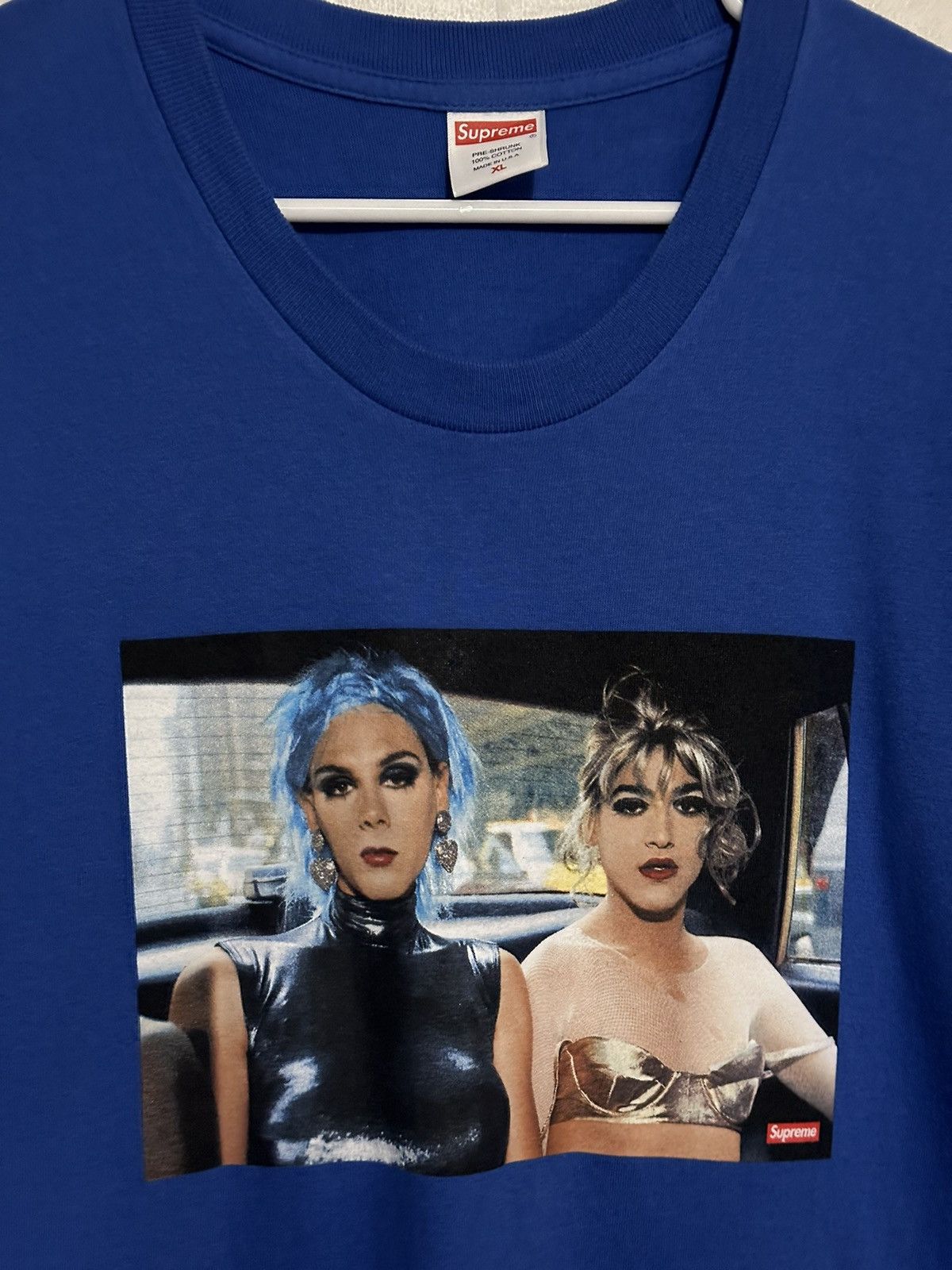 Supreme Supreme Nan Goldin Misty And Jimmy Paulette Tee Size US XL / EU 56 / 4 - 2 Thumbnail