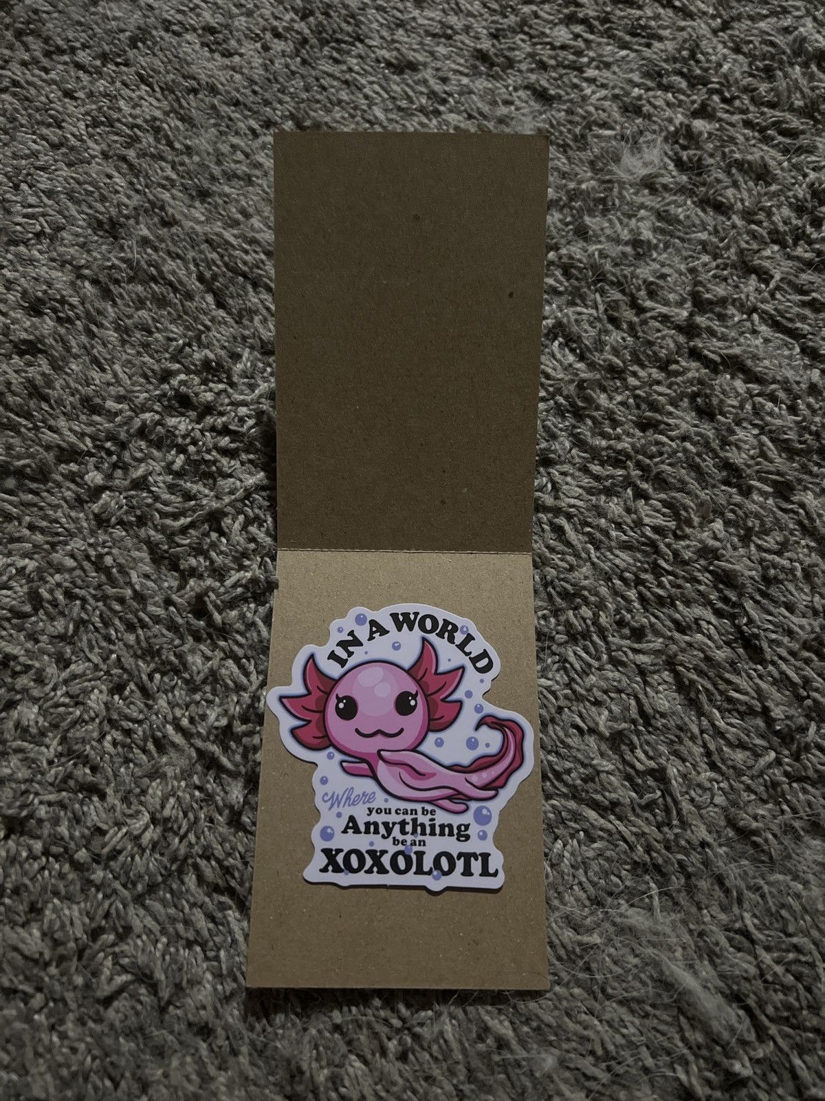Hypebeast XOXO Alotl! Sticker Size ONE SIZE - 1 Thumbnail