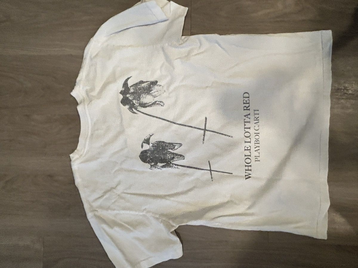 Playboi Carti Playboi carti new maps of hell XL whole lotta red shirt Size US XL / EU 56 / 4 - 2 Thumbnail