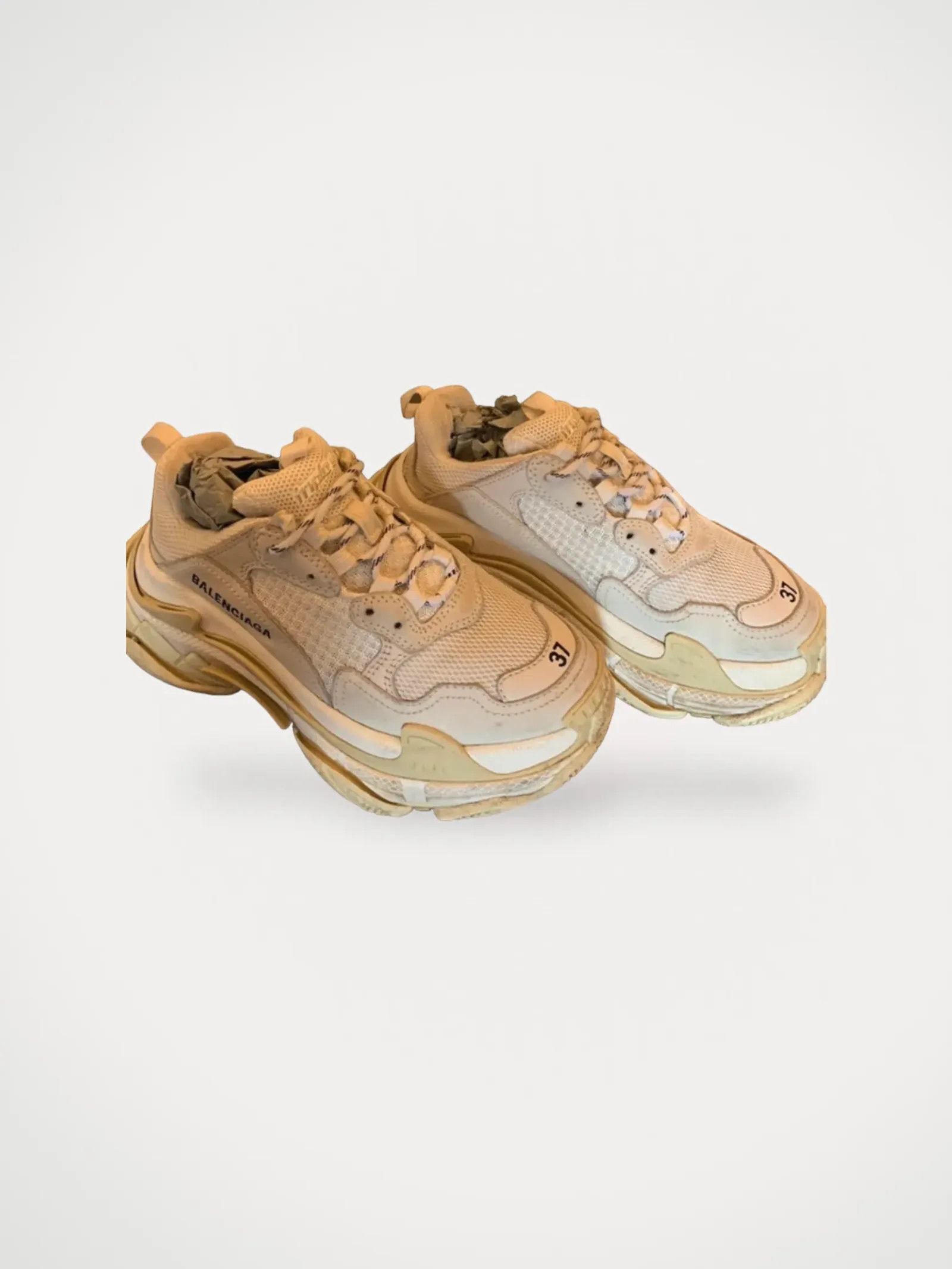 Balenciaga Balenciaga Triple S Sneakers Size US 7 / IT 37 - 1 Thumbnail