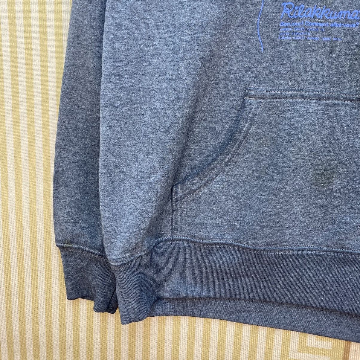 Japanese Brand 🫶Vintage Rilakkuma Hoodie air line graphic Sweatshirt Size US M / EU 48-50 / 2 - 4 Thumbnail